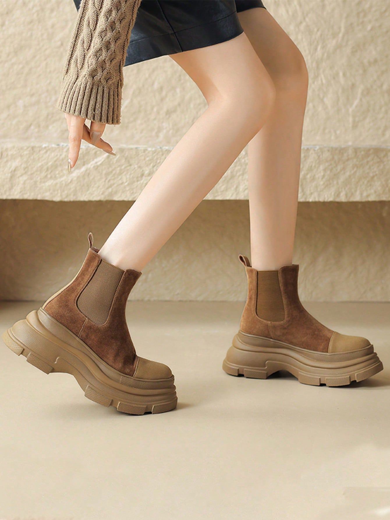 In Camel Women Ankle Boots & Booties