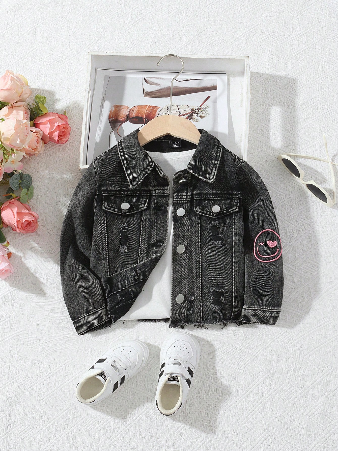 Young Girls Denim Jackets & Coats