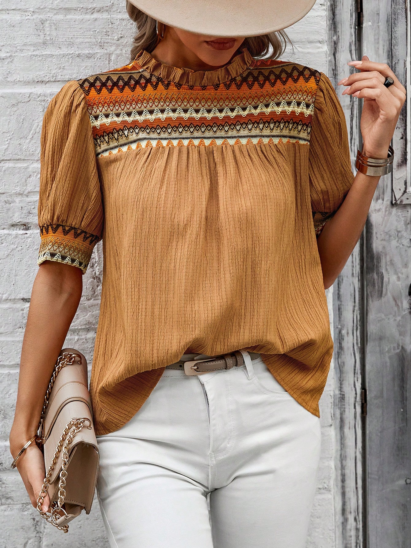 In Boho Women Blouses