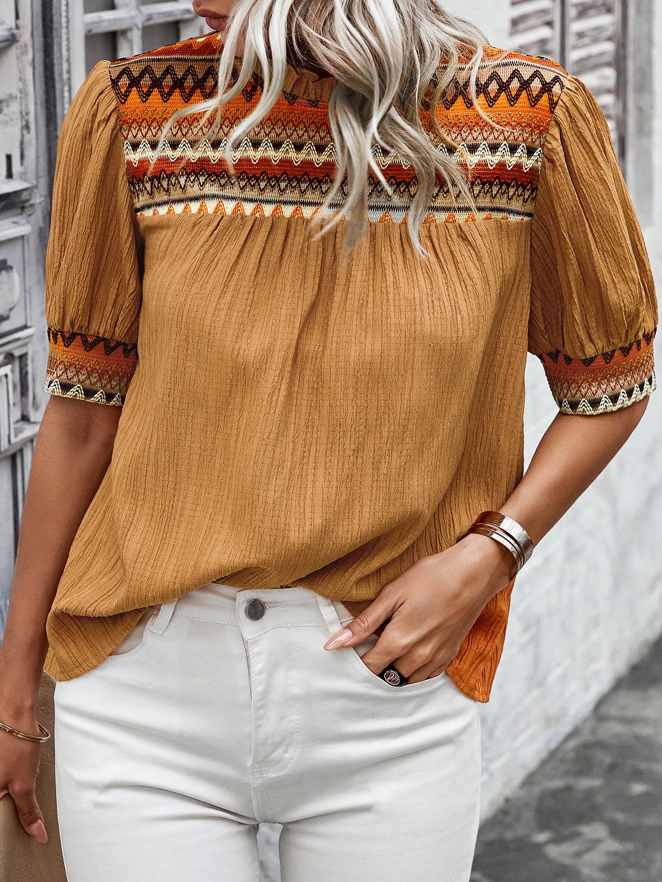 In Boho Women Blouses