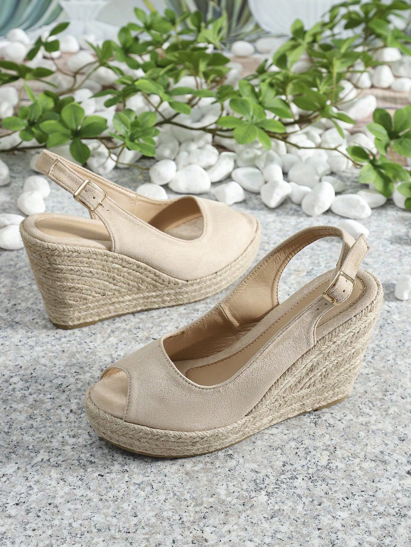 In Apricot Women Wedges & Flatform