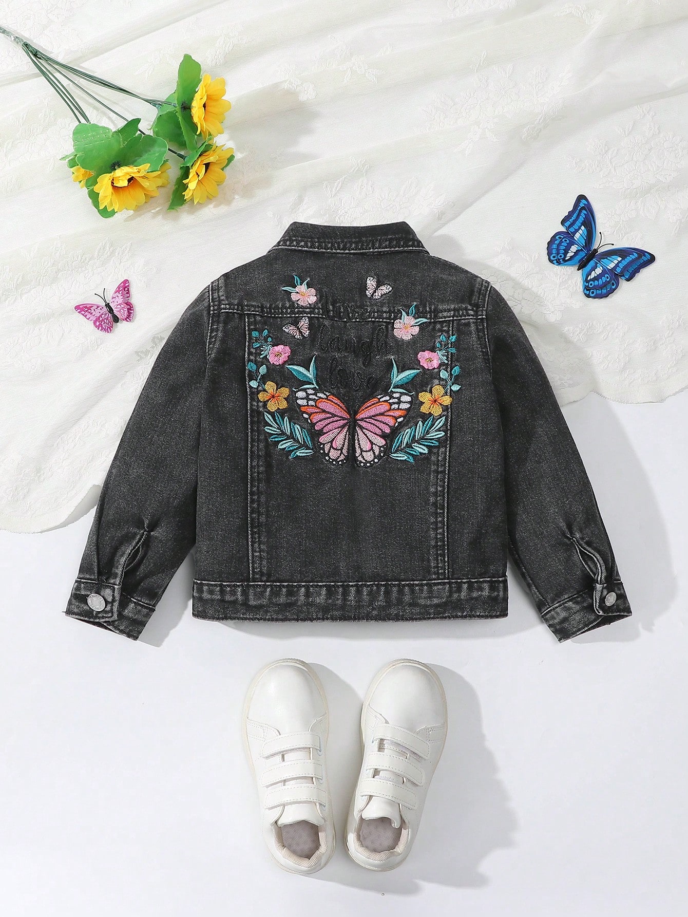 Young Girls Denim Jackets & Coats