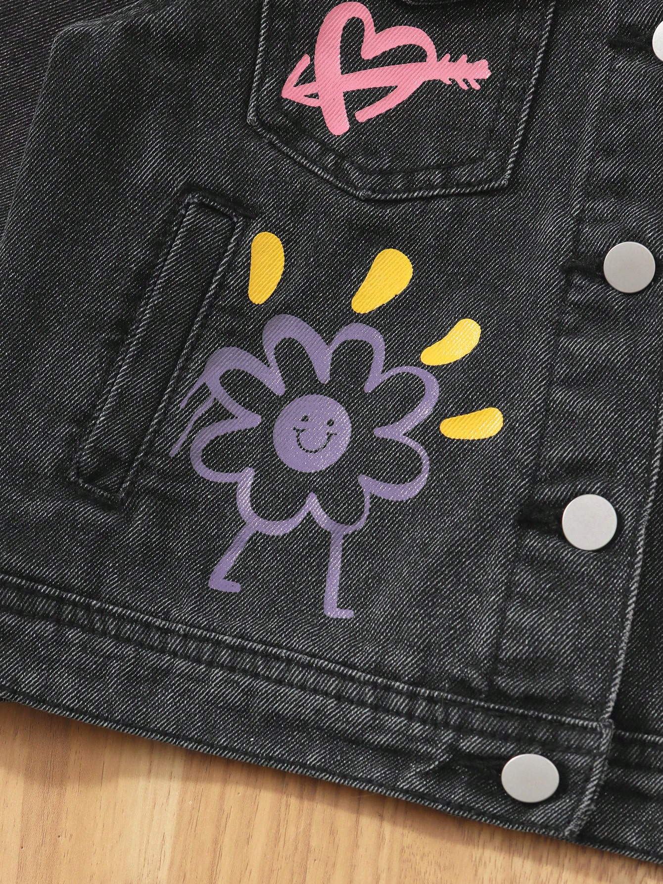 Young Girls Denim Jackets & Coats