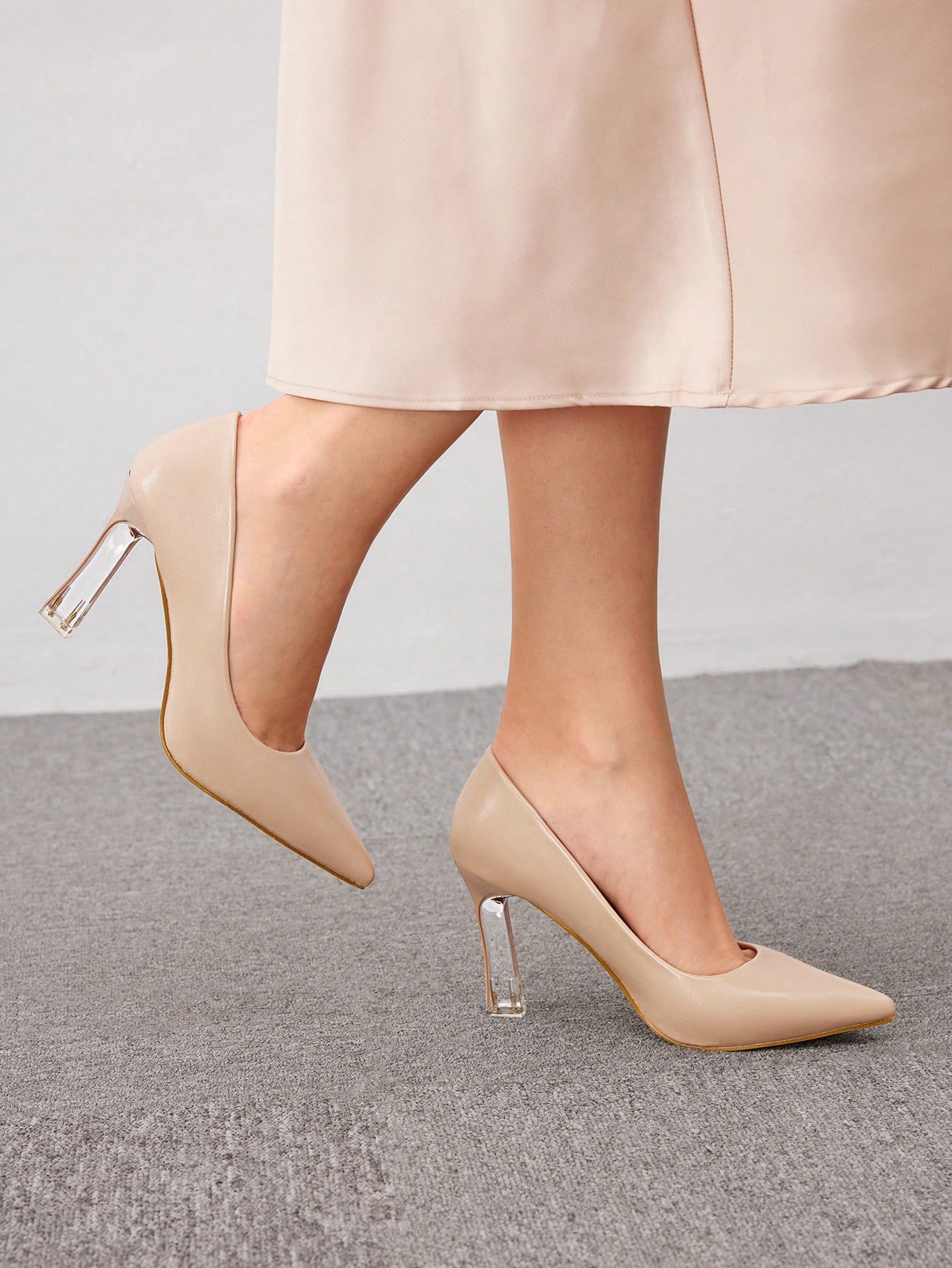 In Apricot Women Pumps