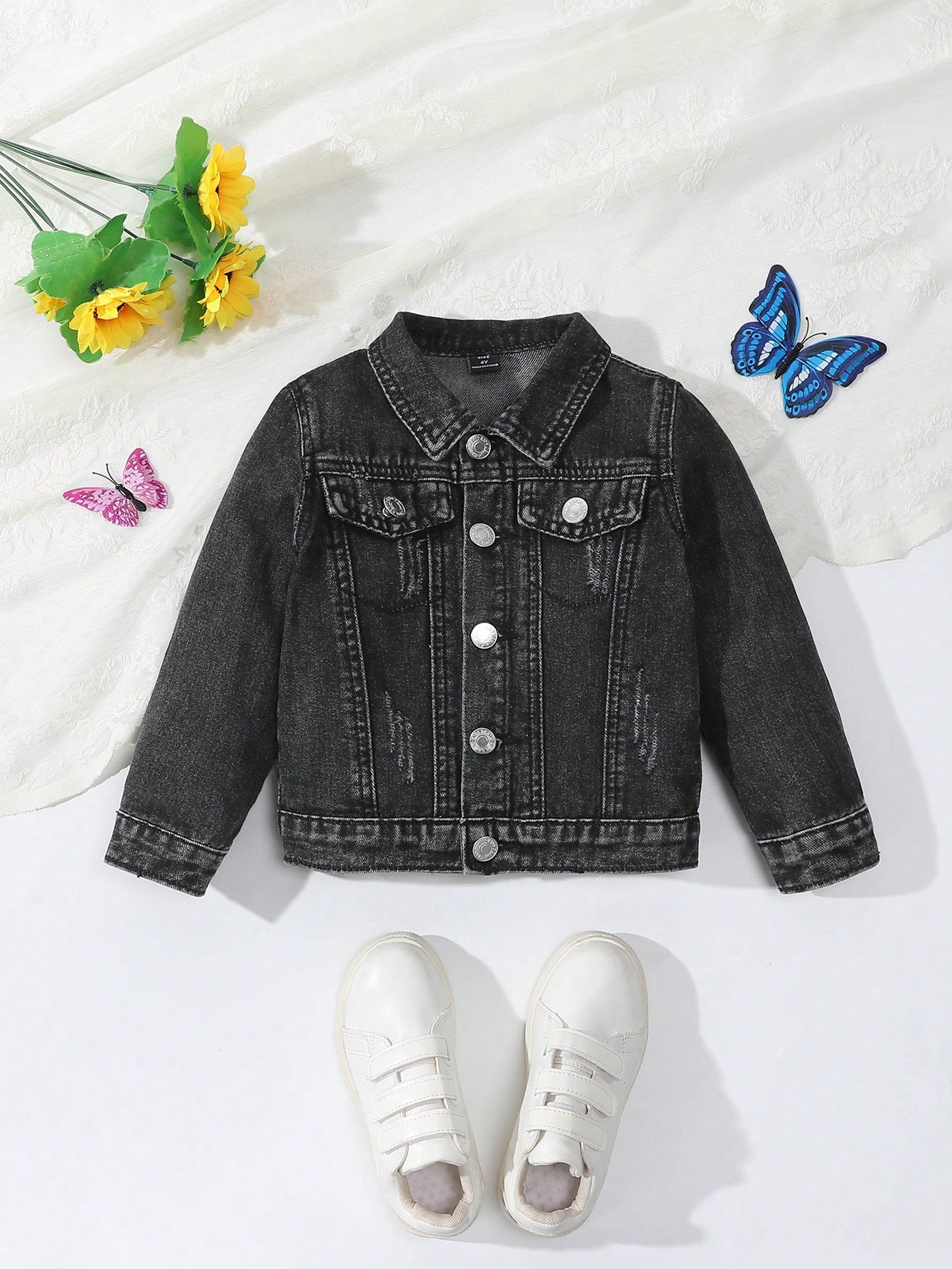 Young Girls Denim Jackets & Coats