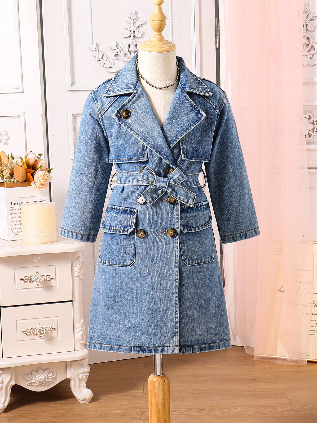 Young Girls Denim Jackets & Coats