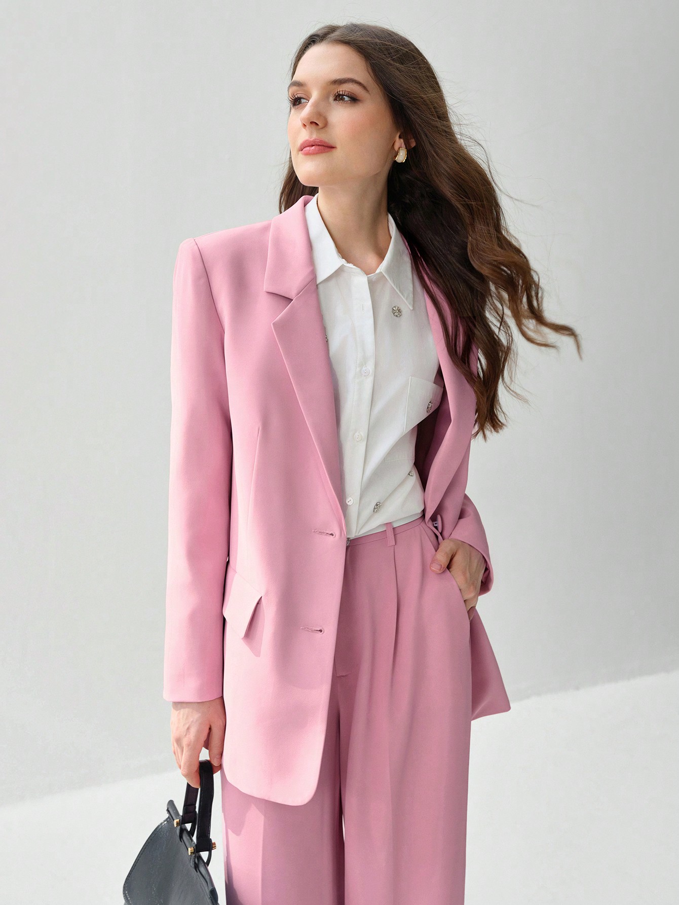 In Pink Women Blazers