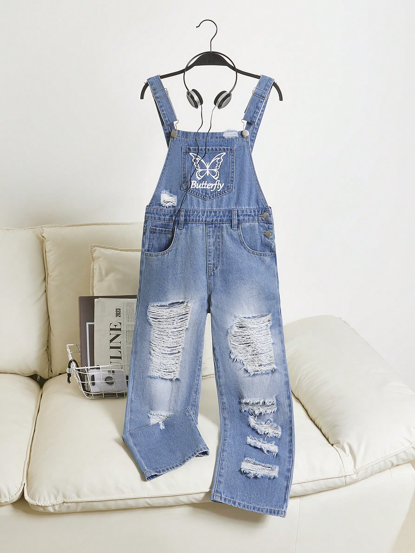 Tween Girls Denim Overalls & Jumpsuits