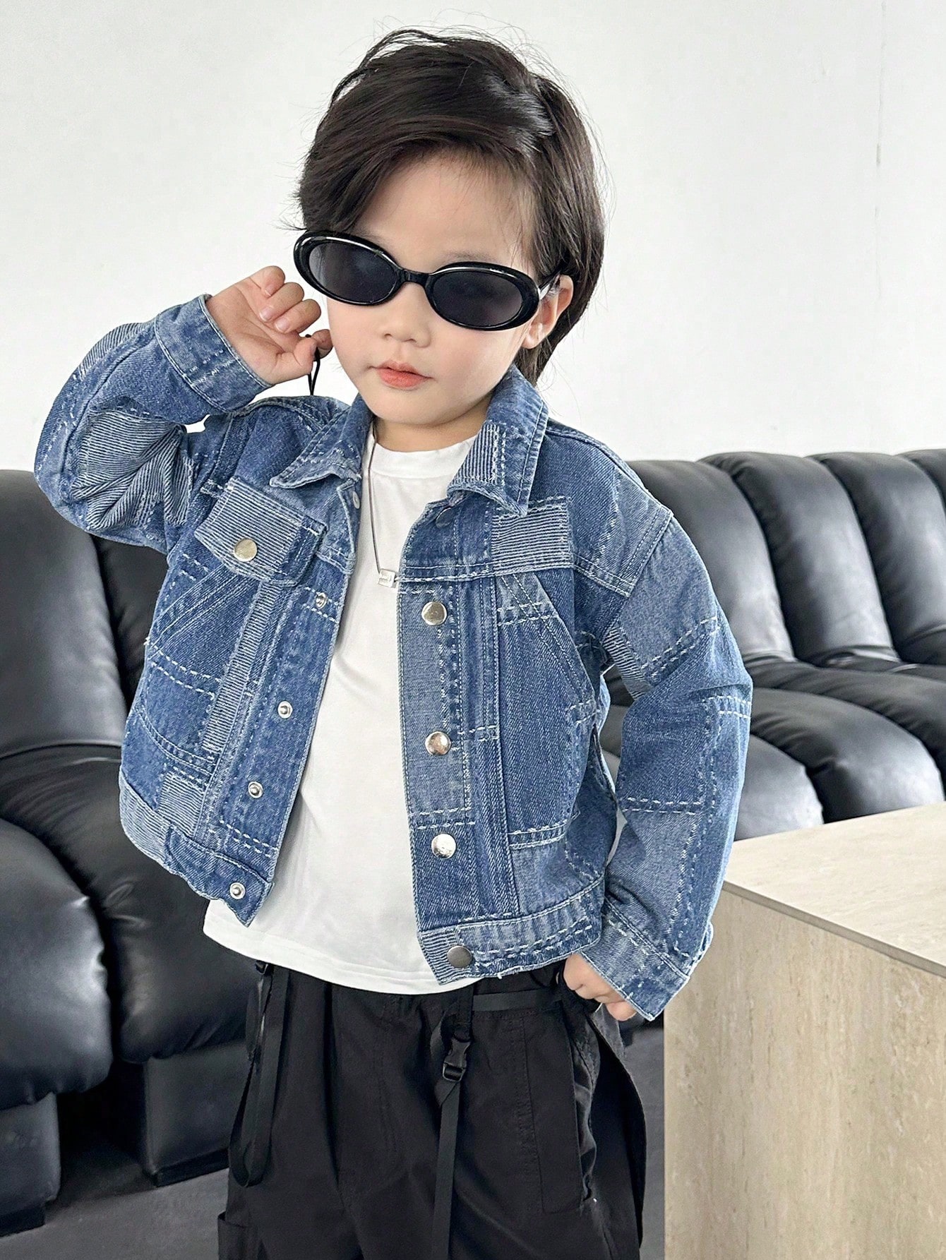 Young Boys Denim Jackets & Coats