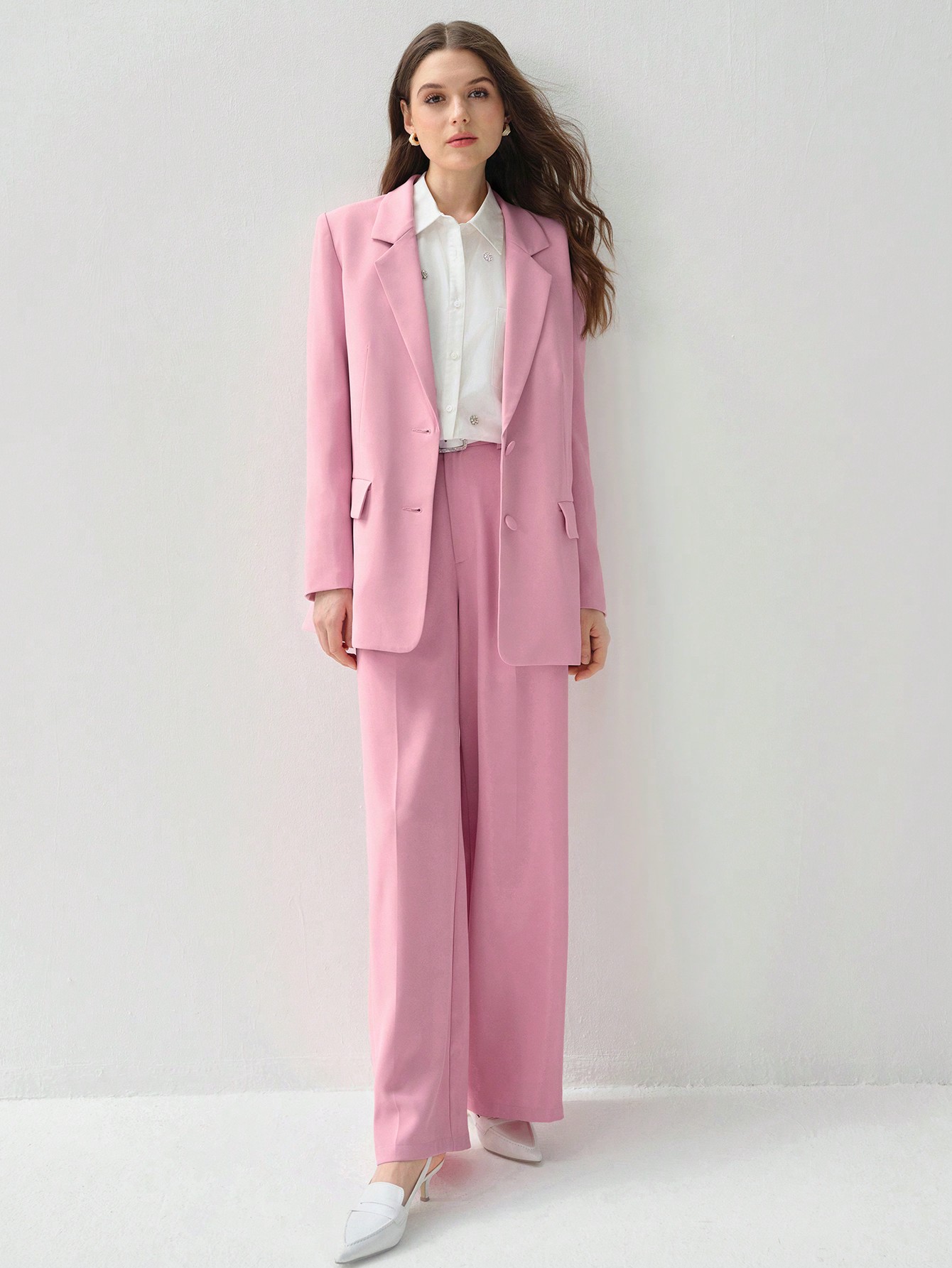 In Pink Women Blazers