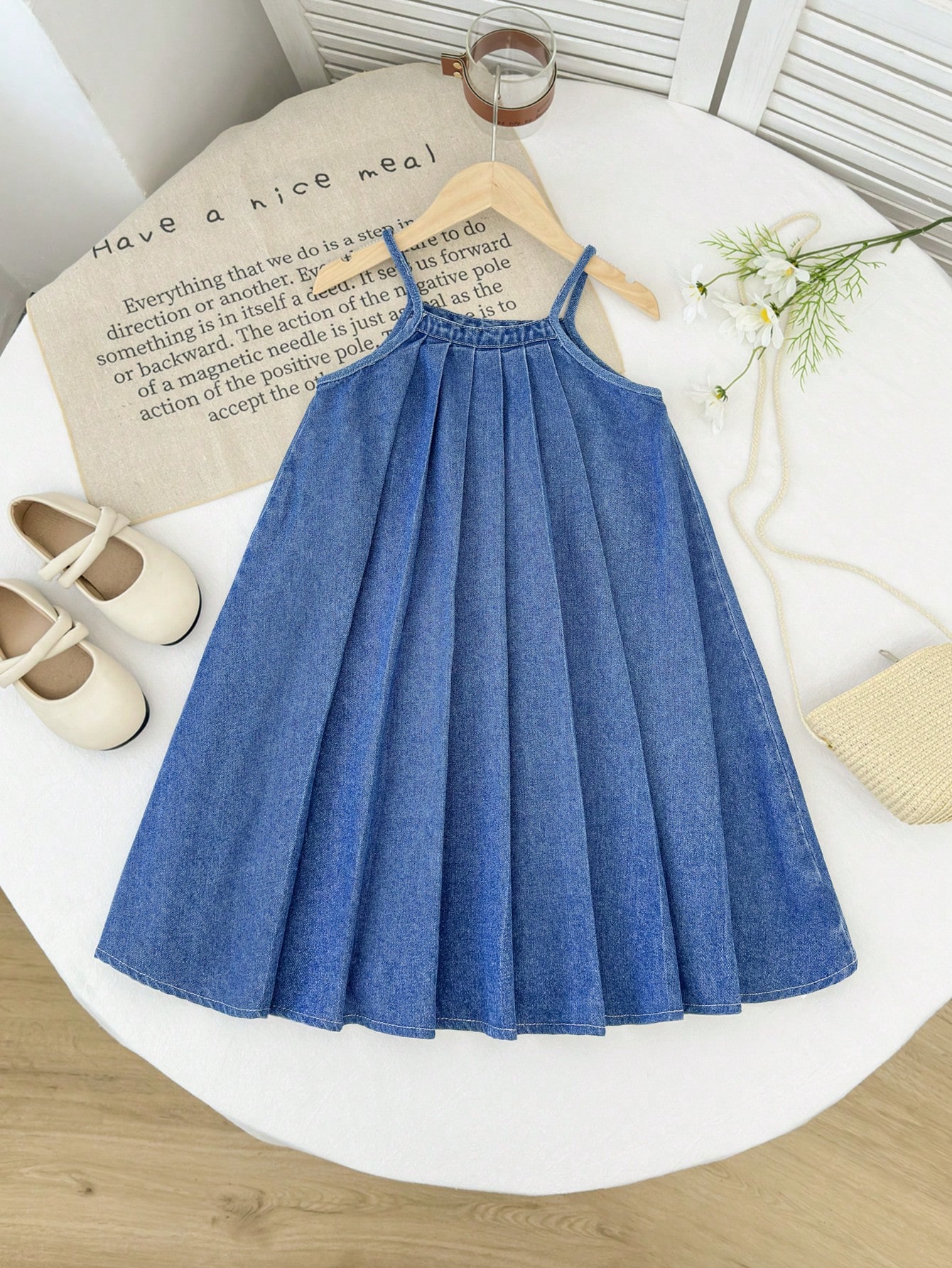 Young Girls Denim Dresses