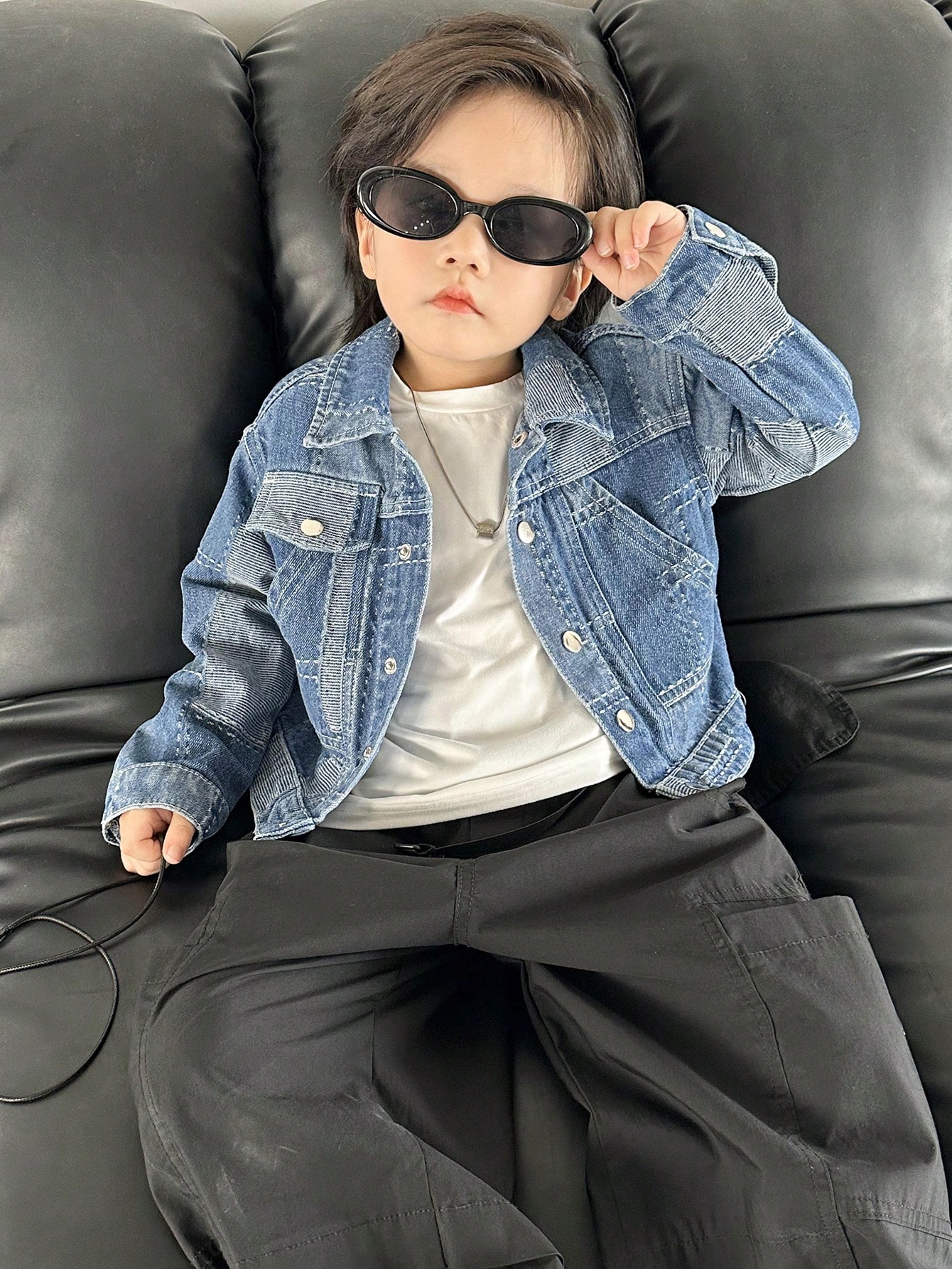 Young Boys Denim Jackets & Coats