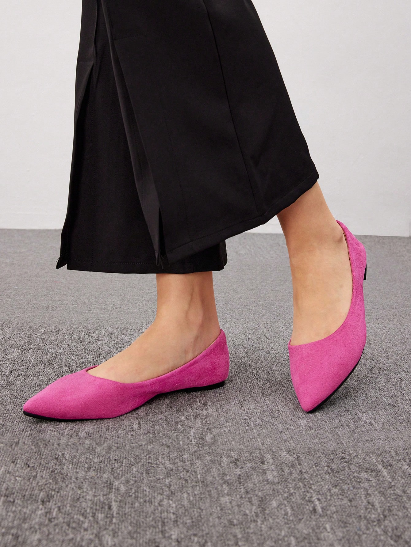 In Hot Pink Women Flats