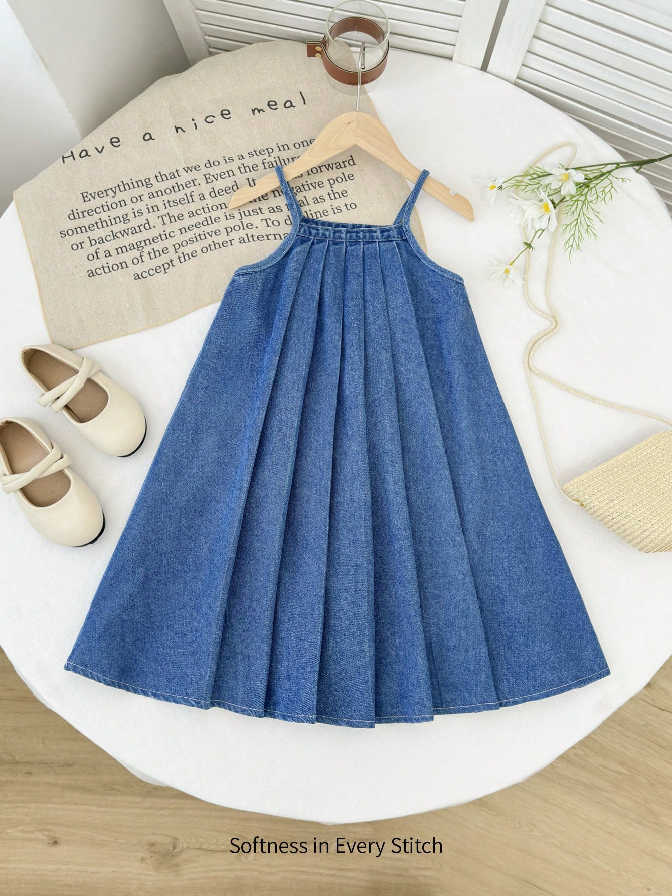 Young Girls Denim Dresses