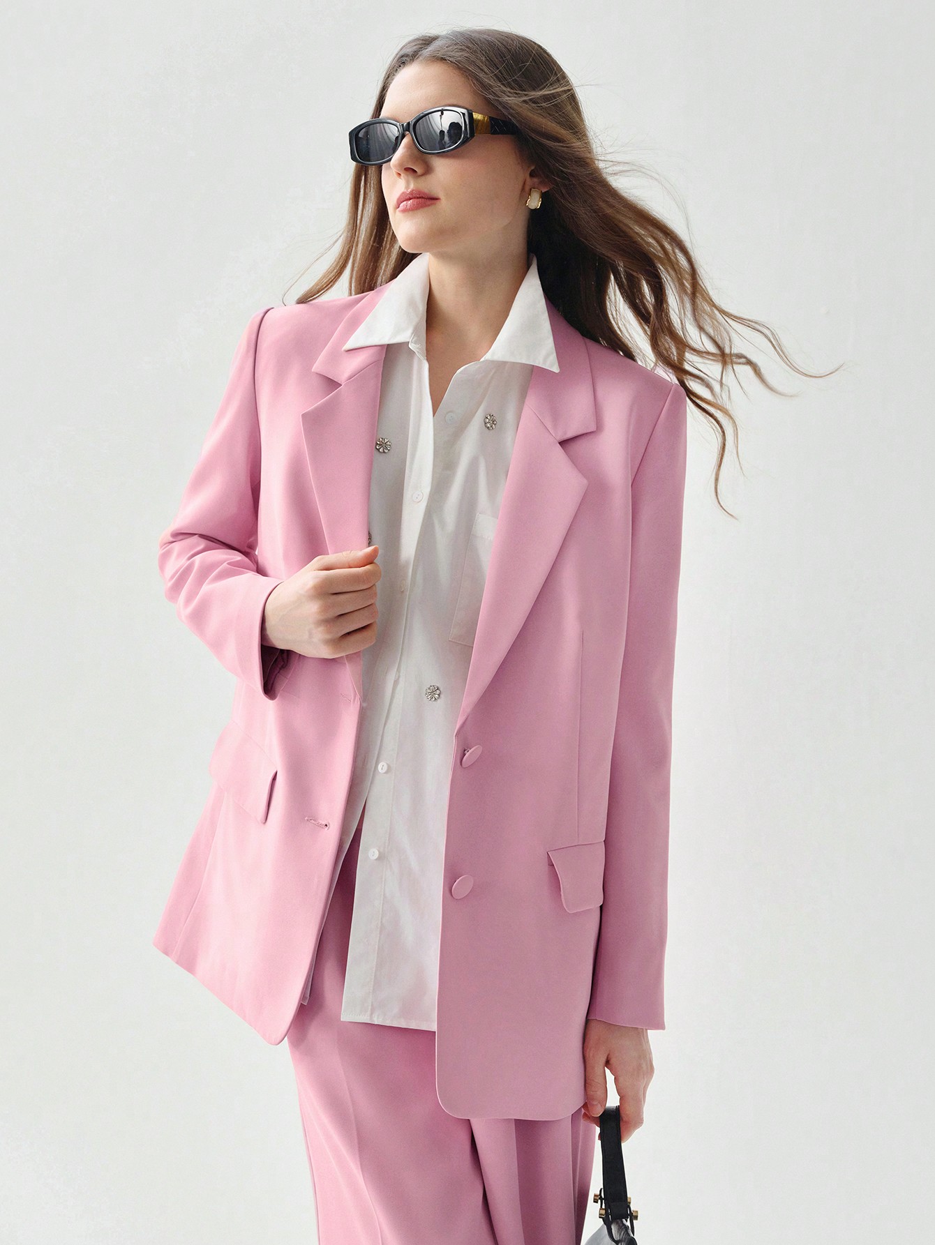 In Pink Women Blazers