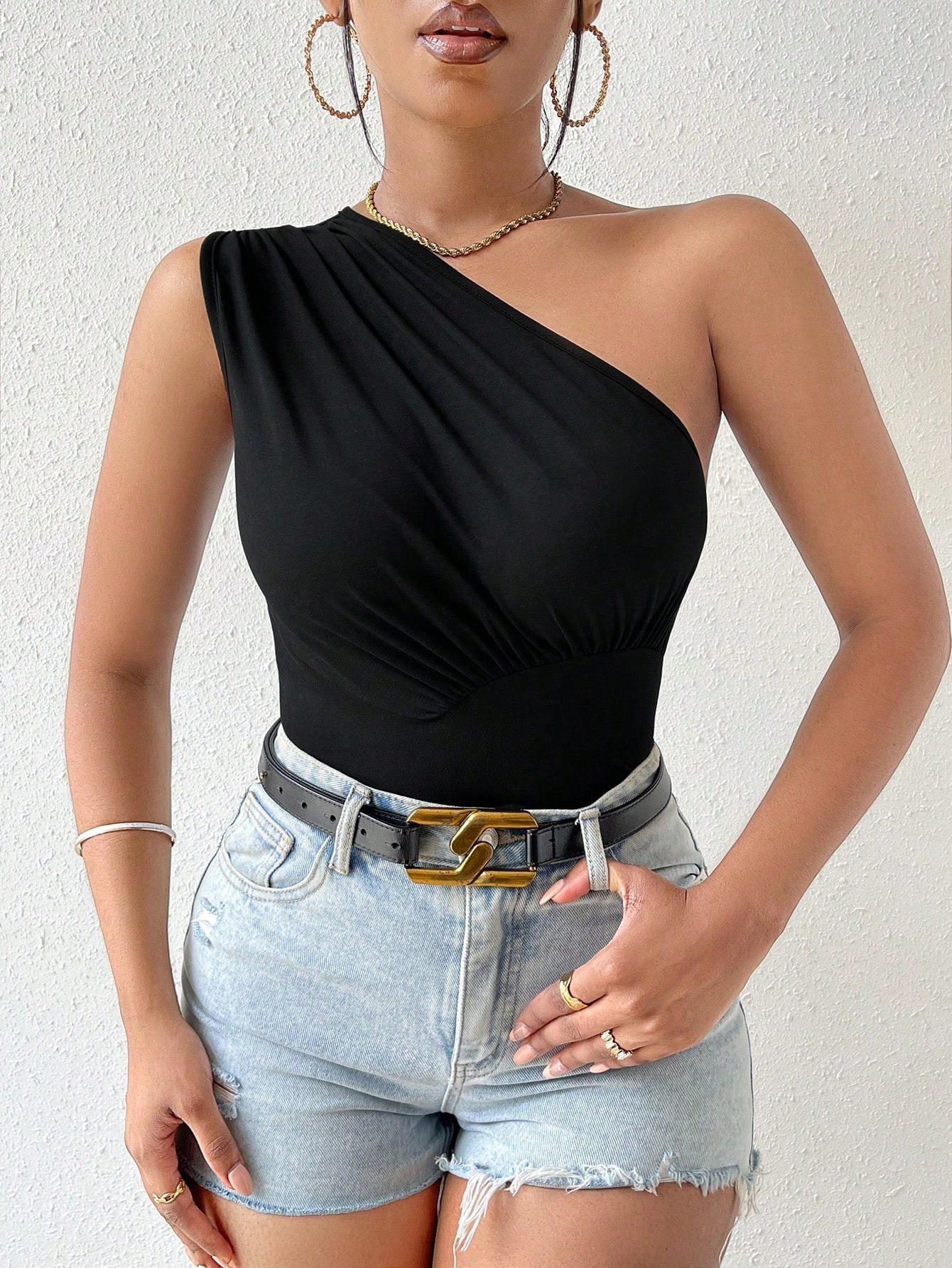 In Black Women Tops