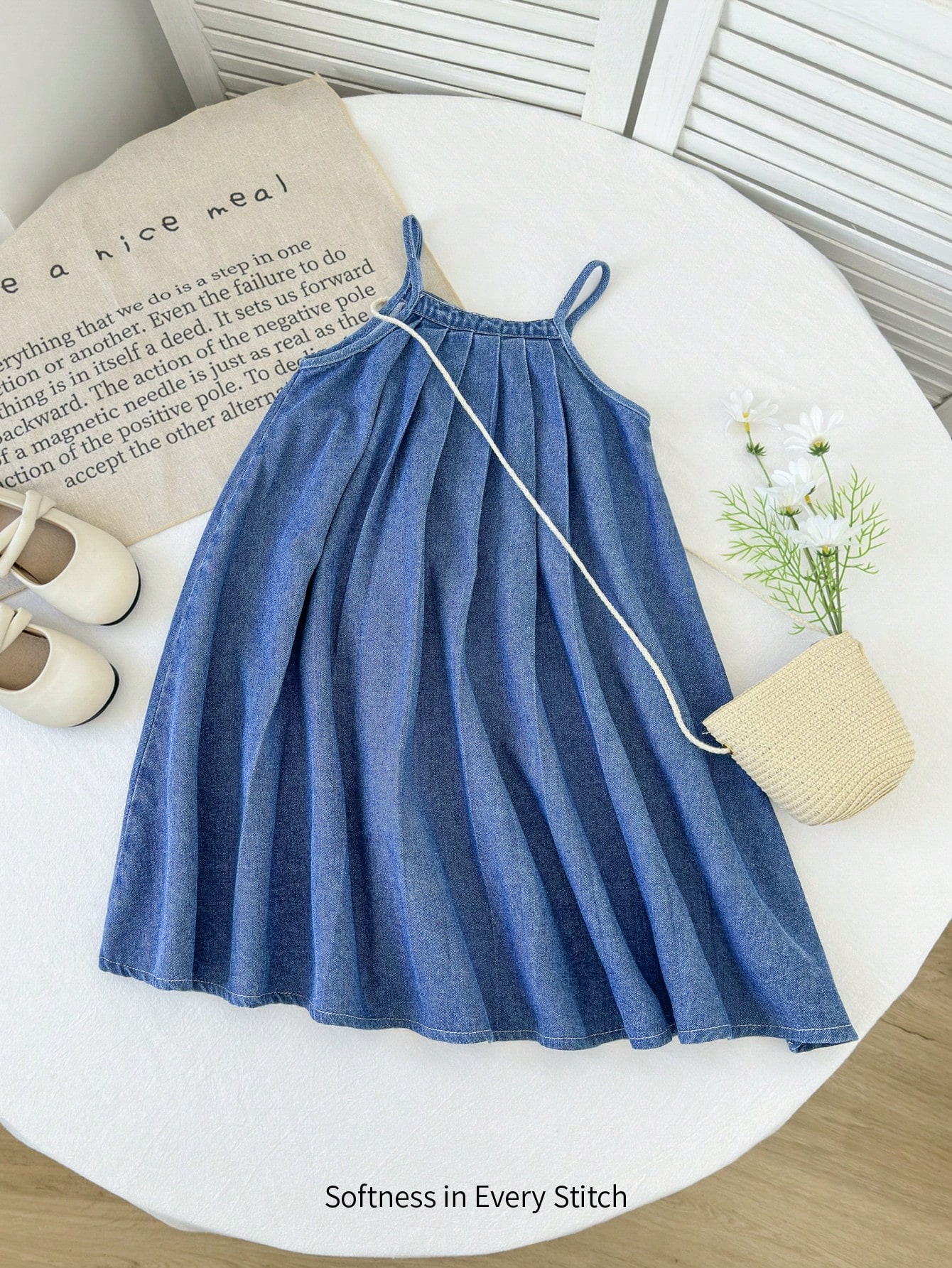 Young Girls Denim Dresses