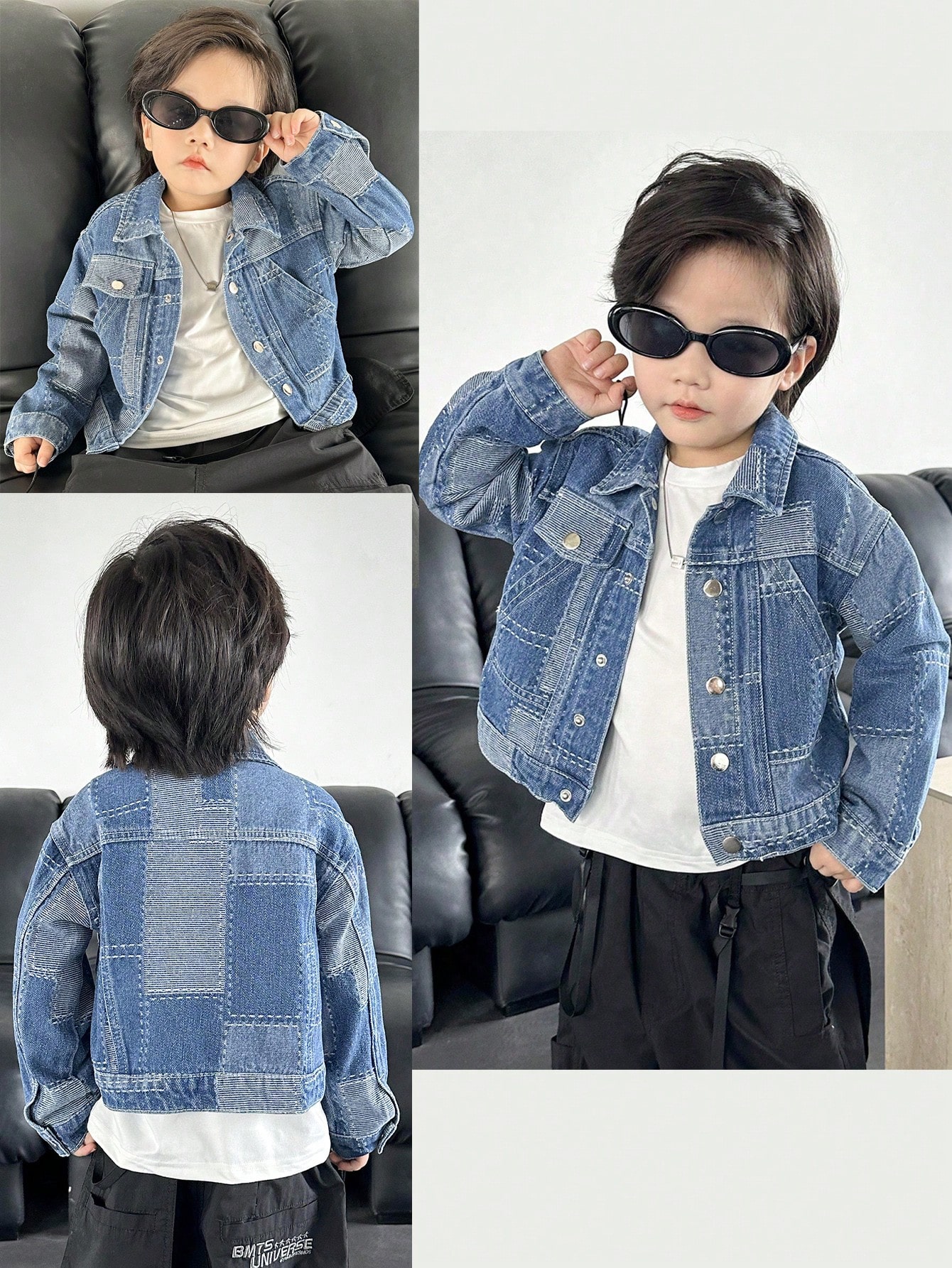 Young Boys Denim Jackets & Coats