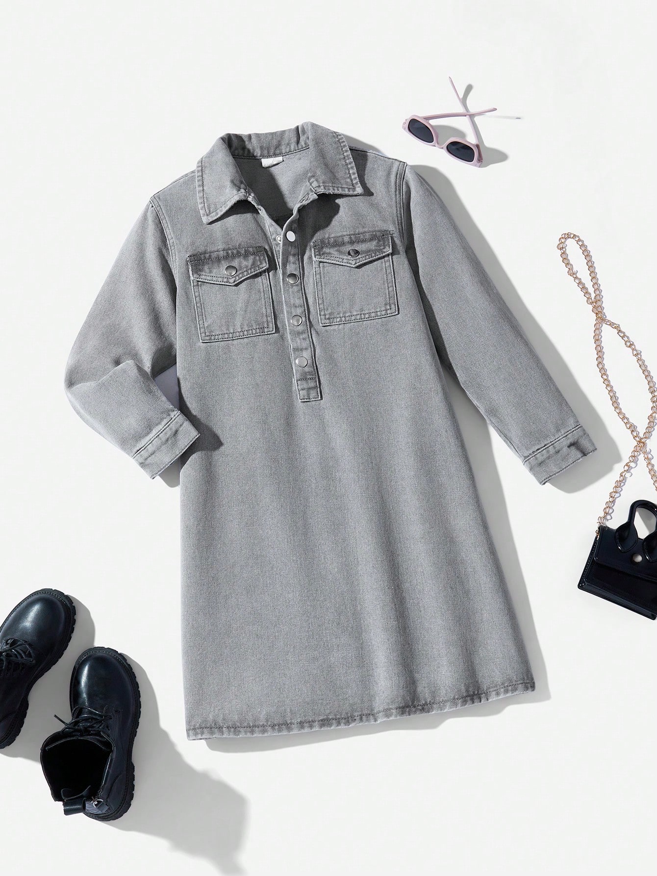 Tween Girls Denim Dresses