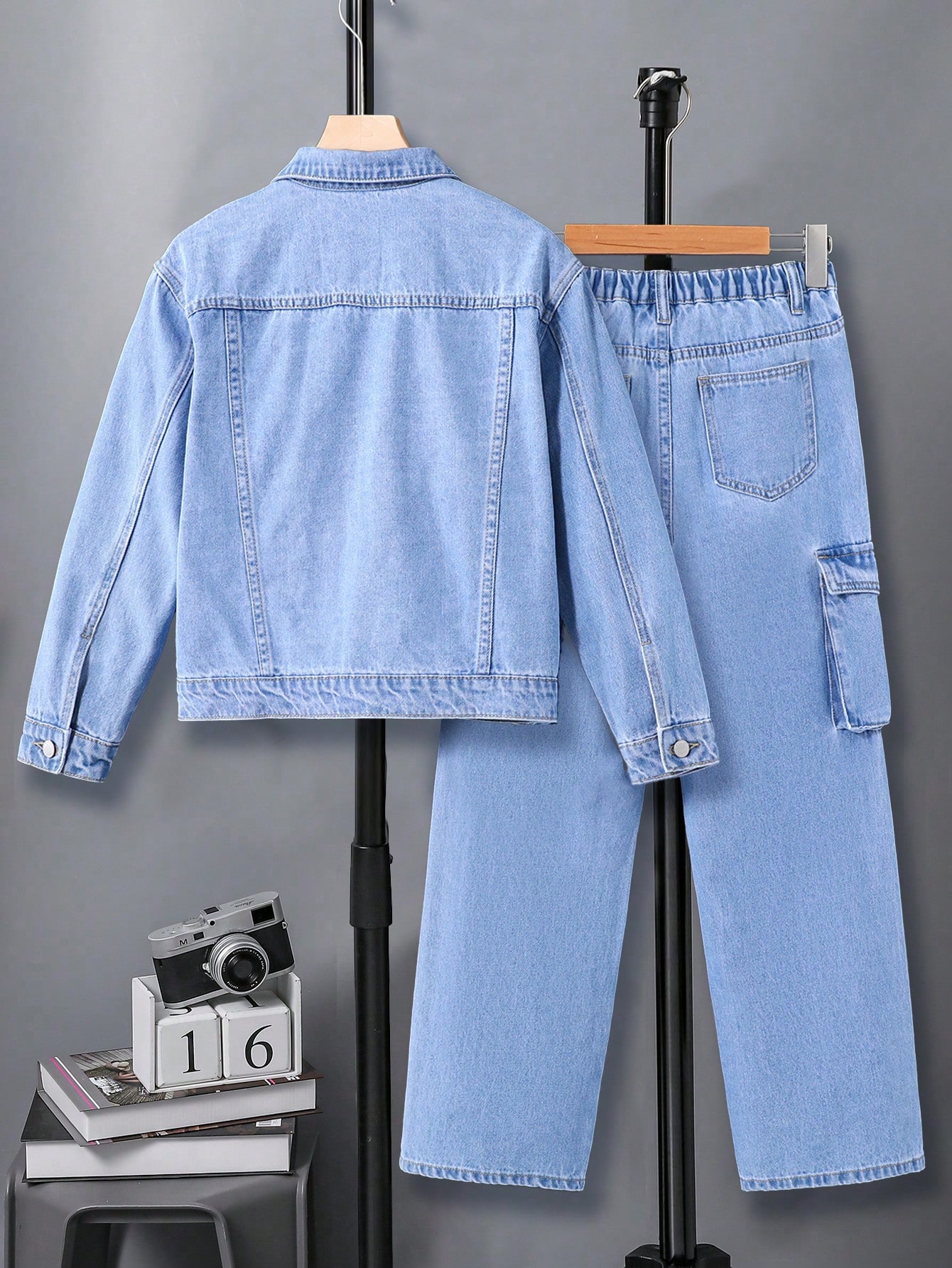 Tween Boys Denim Two-piece Outfits