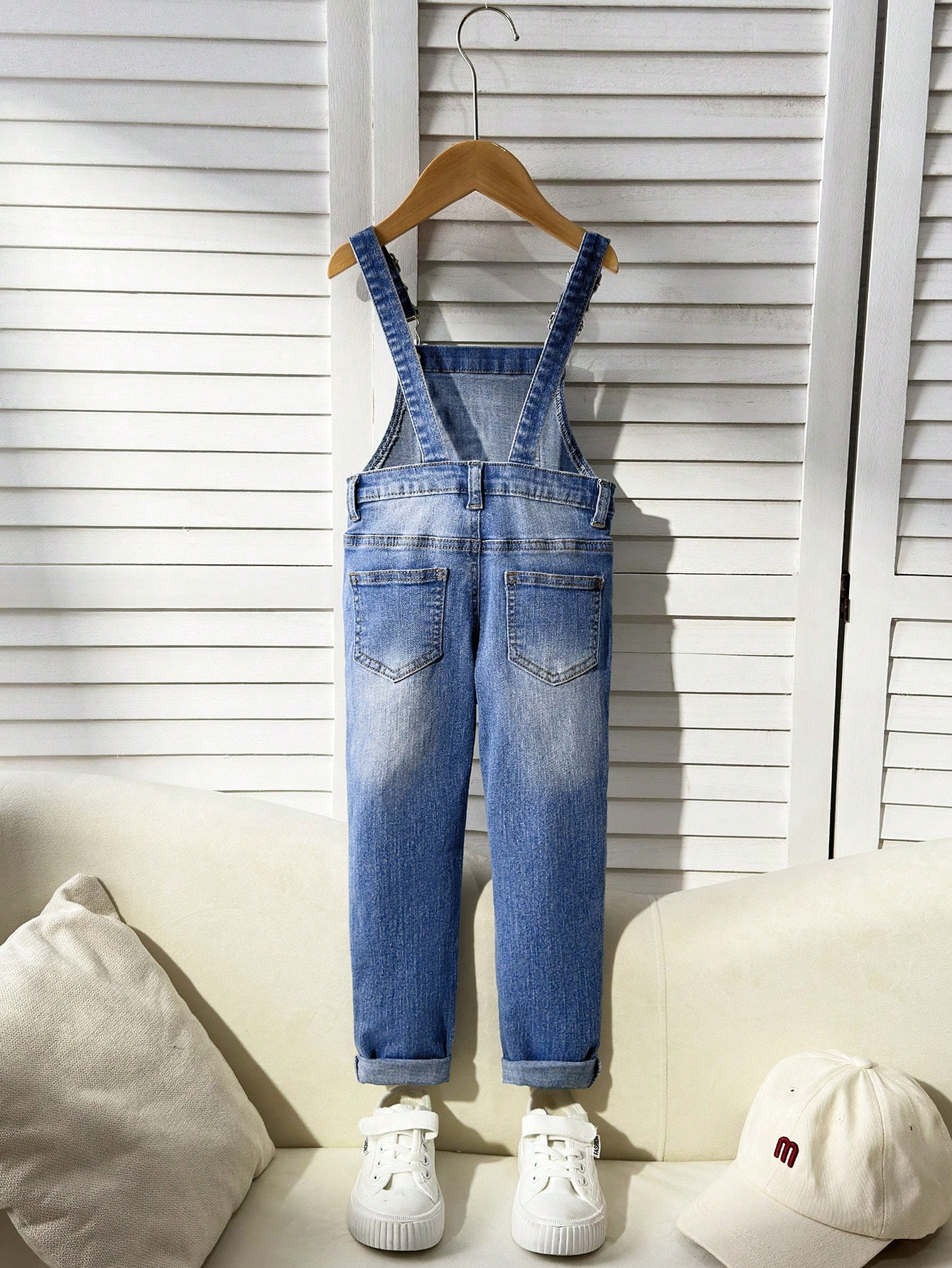 Young Boys Denim Overalls & Jumpsuits