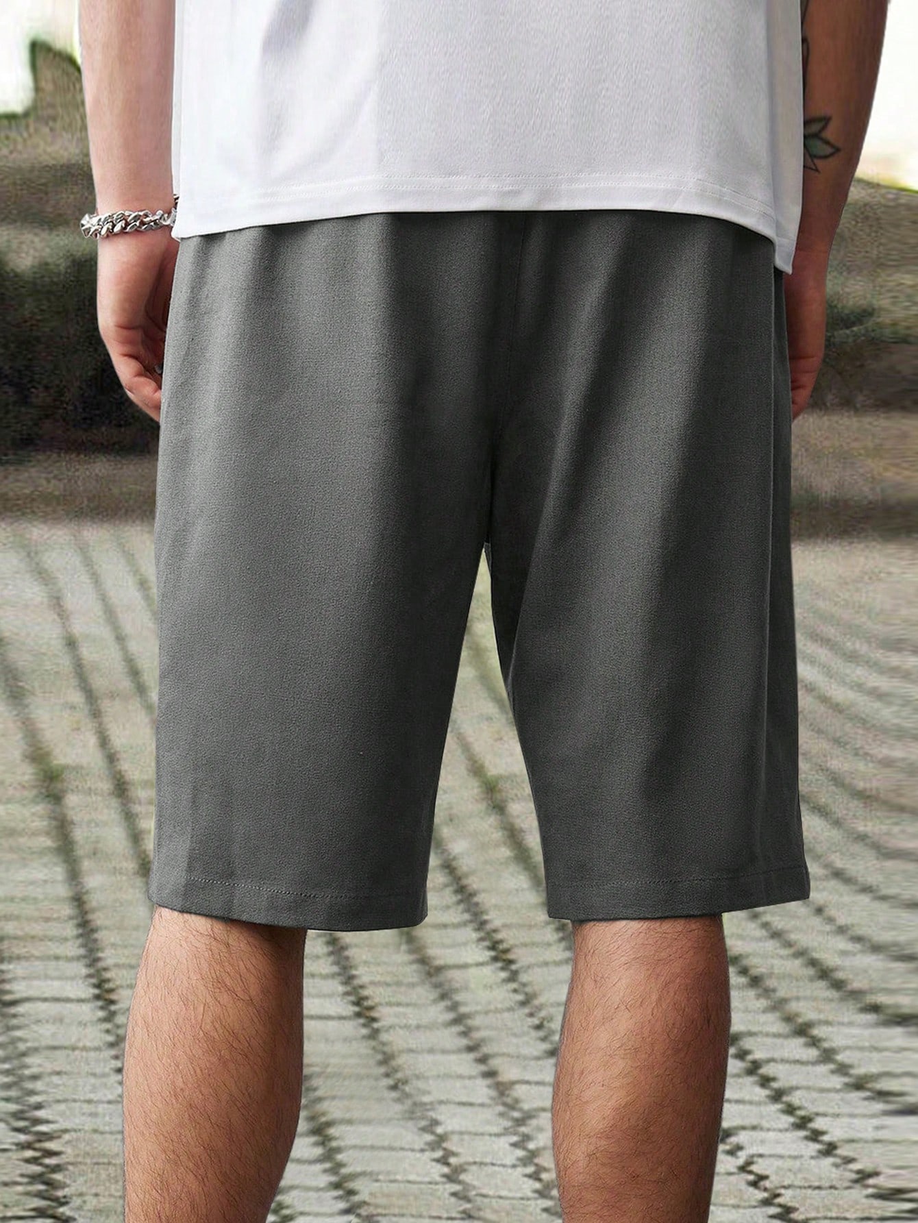 Men Linen Shorts