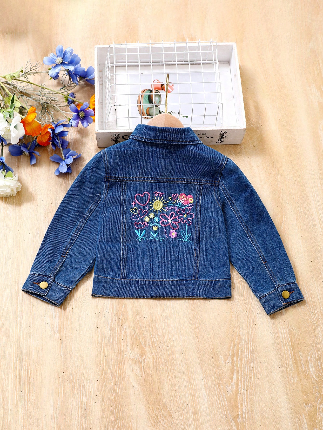 Young Girls Denim Jackets & Coats