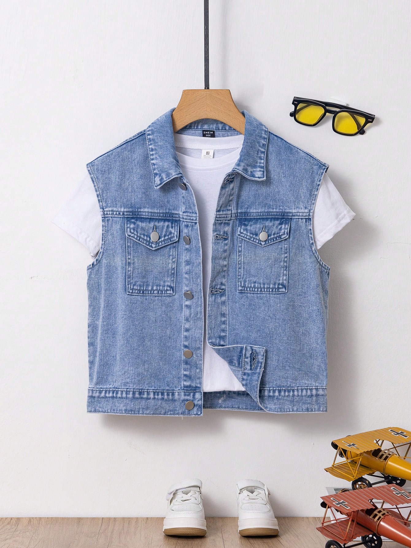 Tween Boys Denim Jackets & Coats