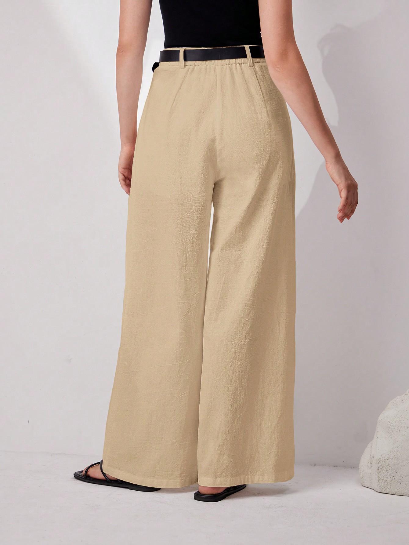 In Beige Women Pants