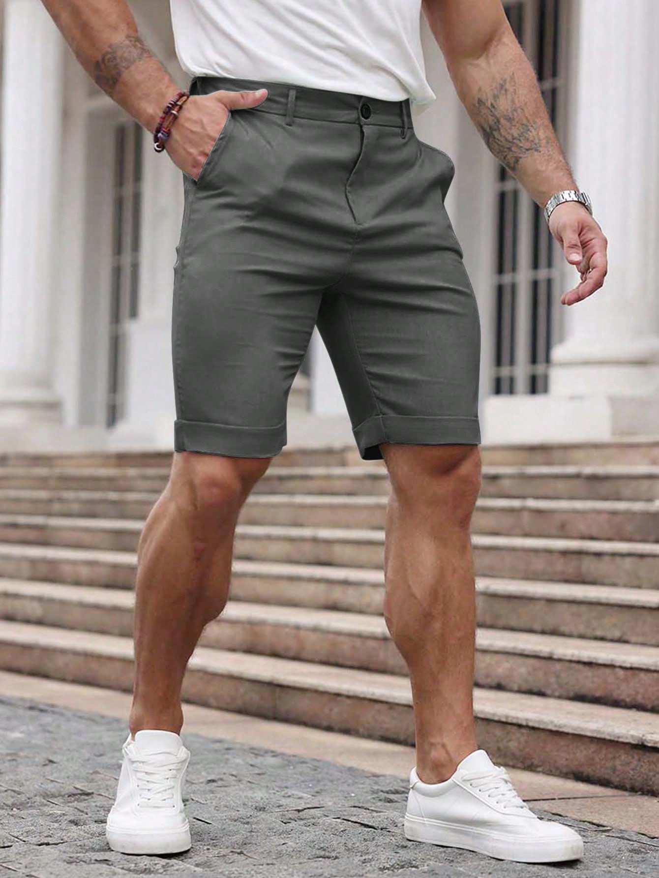 Men Linen Shorts