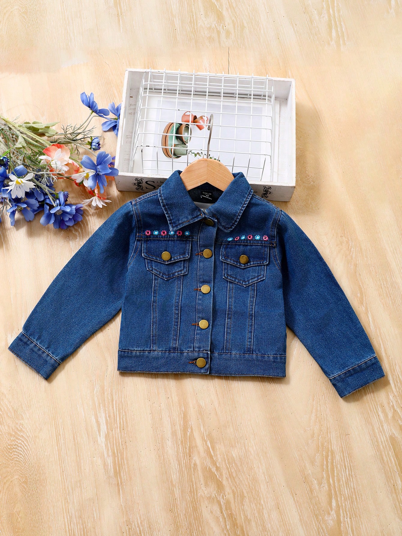 Young Girls Denim Jackets & Coats