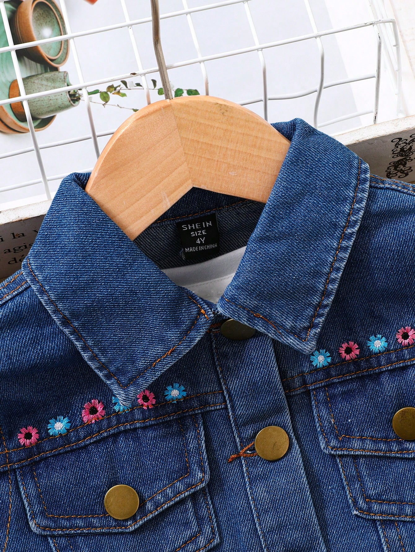 Young Girls Denim Jackets & Coats