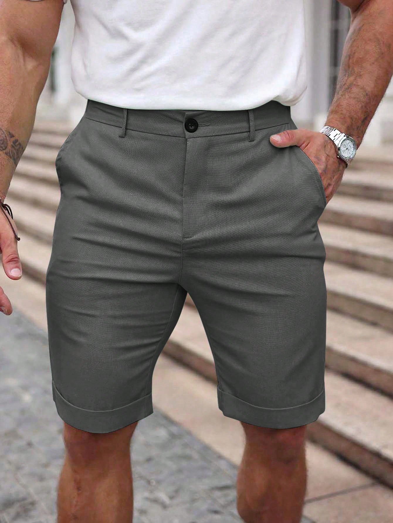 Men Linen Shorts