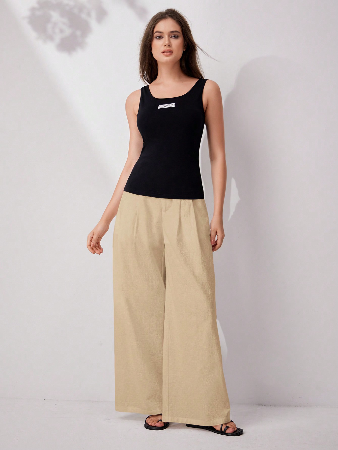 In Beige Women Pants