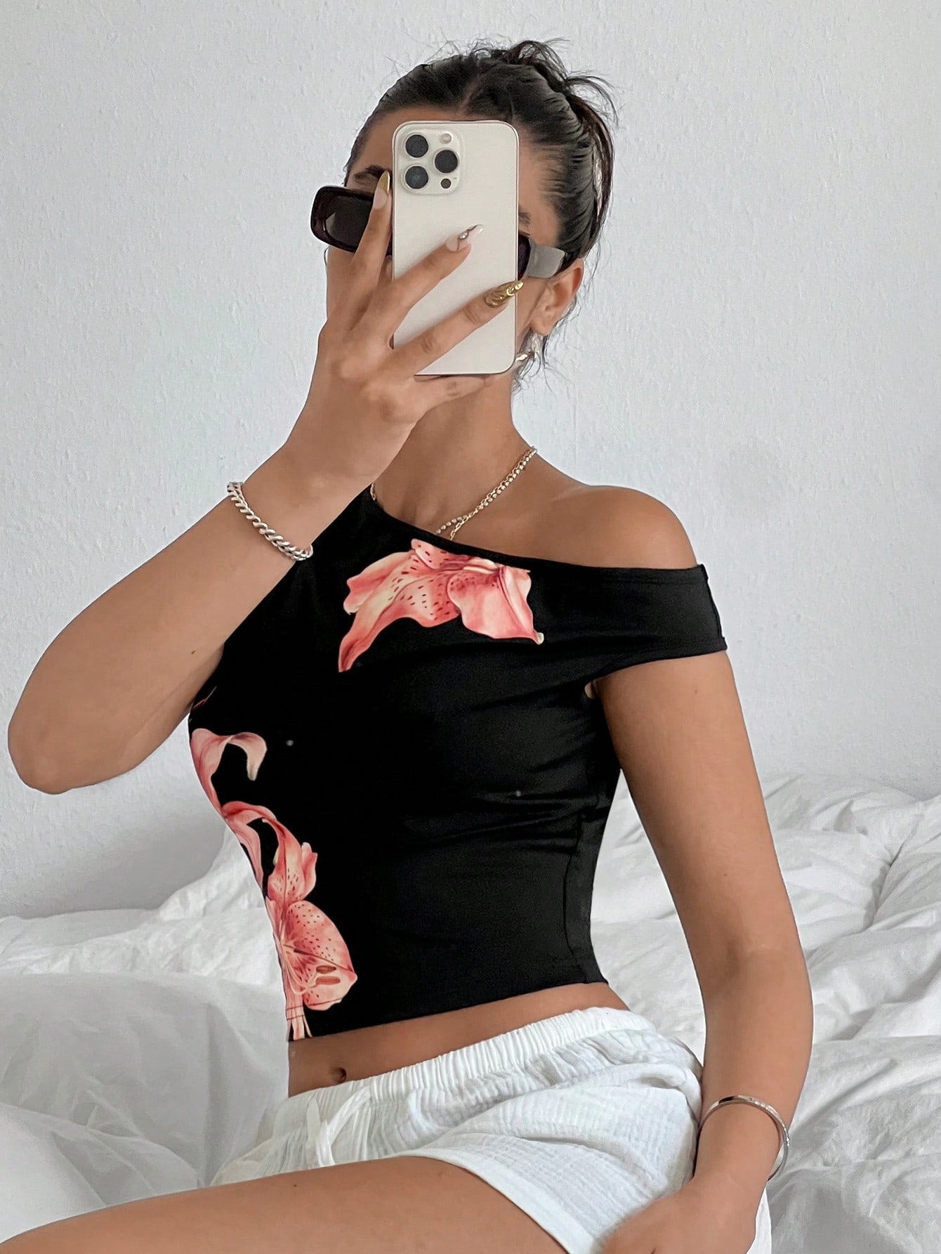 In Black Women Tops