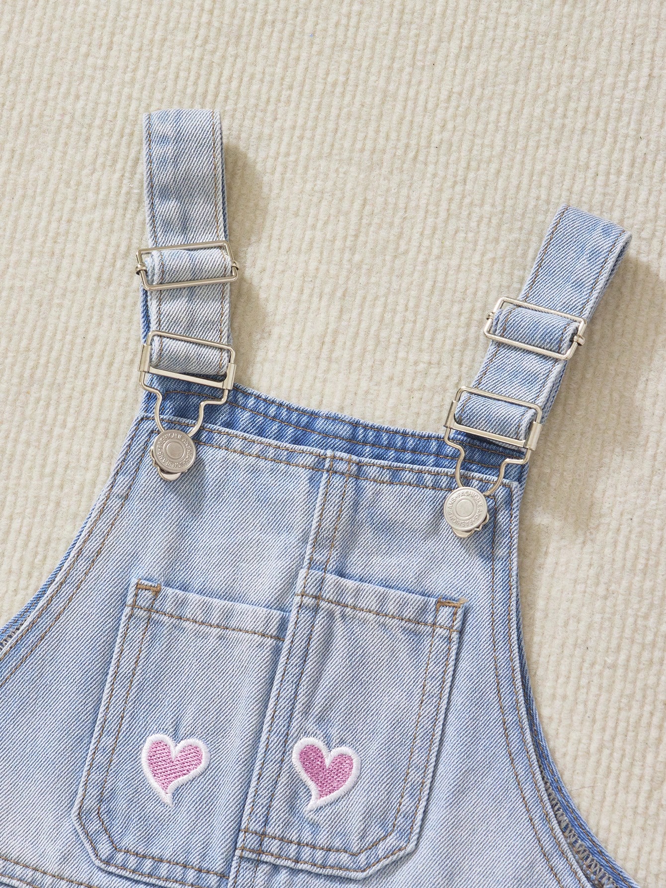 Young Girls Denim Overalls & Jumpsuits