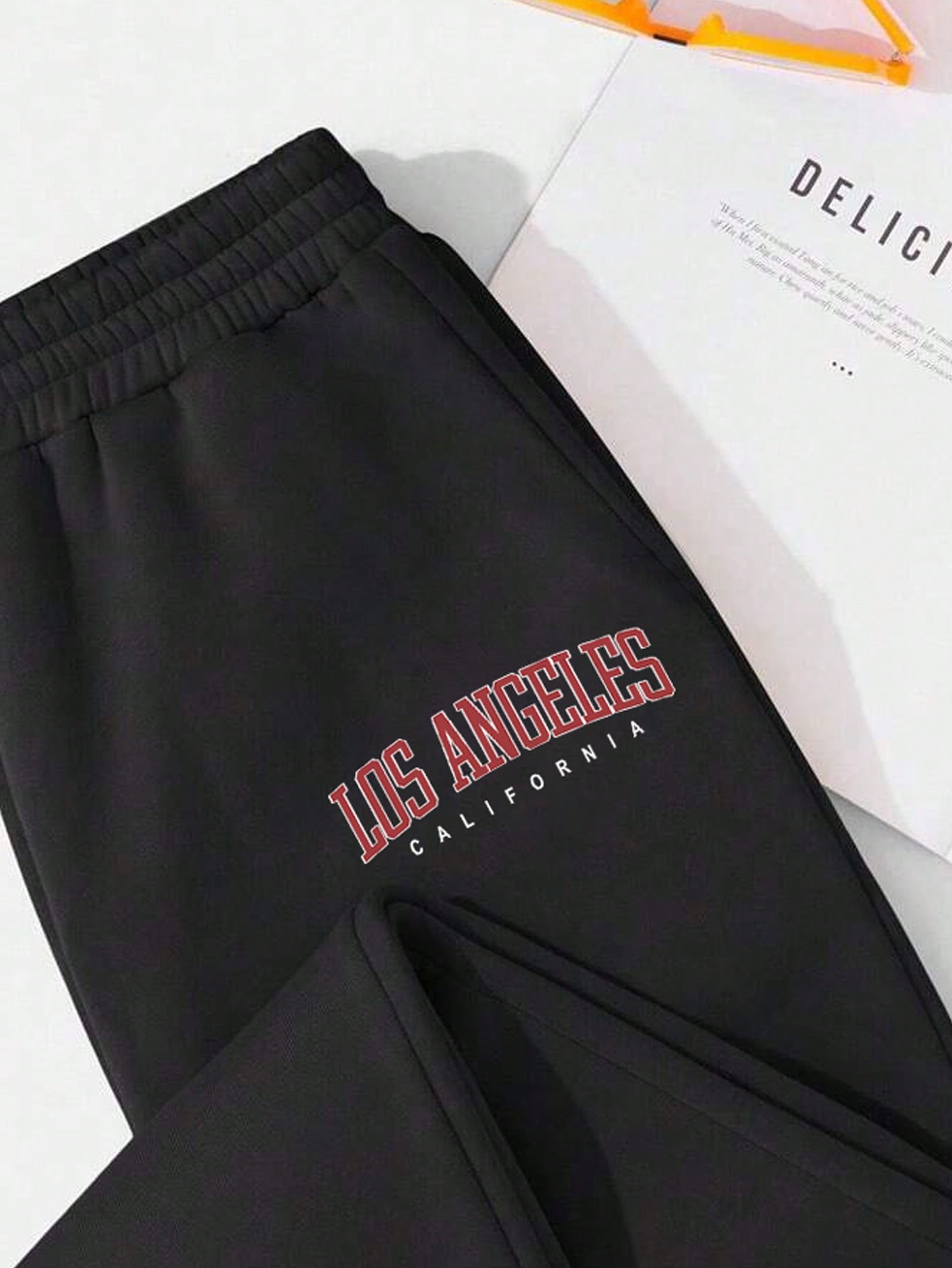 In Black Plus Size Sweatpants