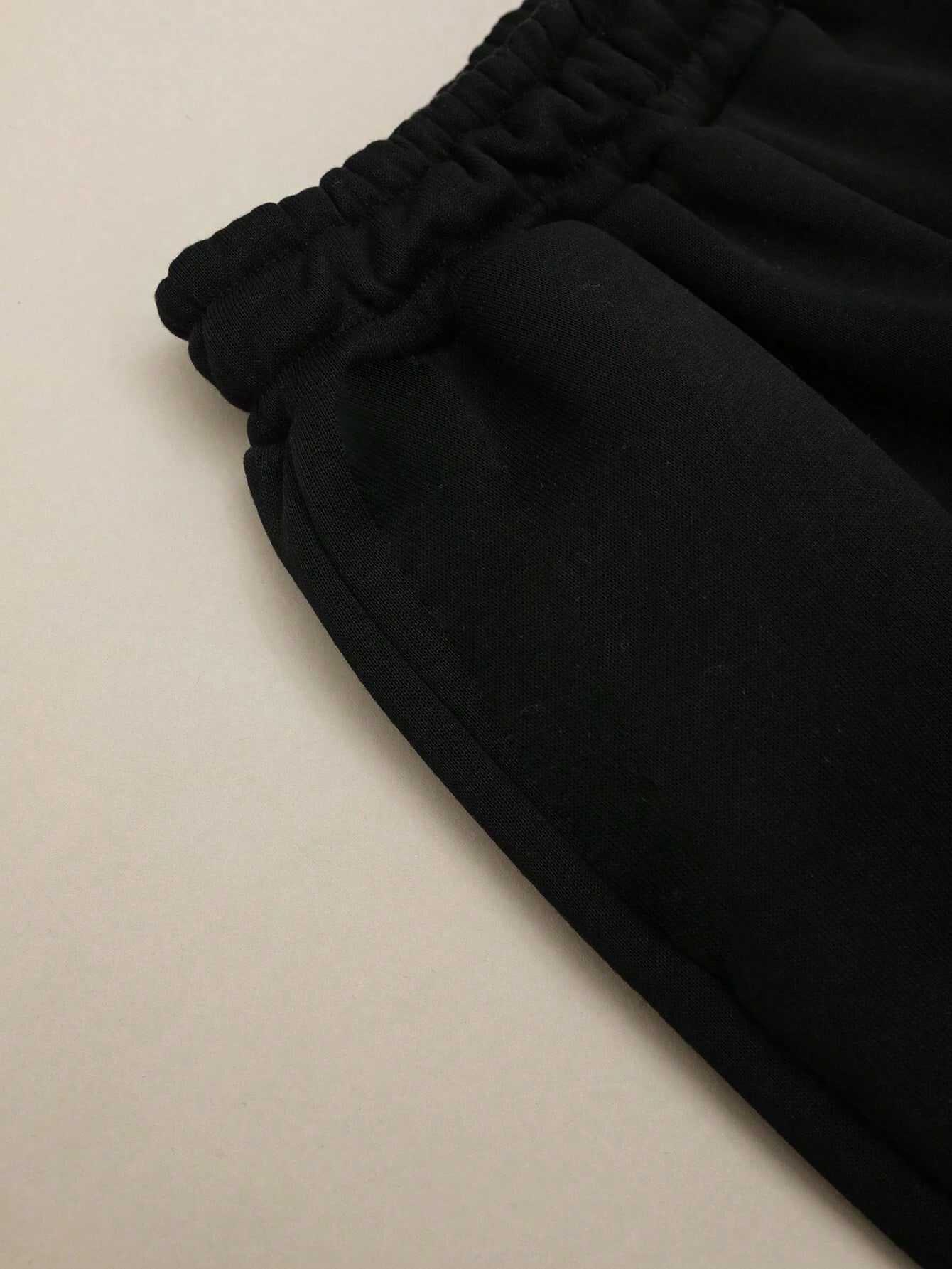 In Black Plus Size Sweatpants