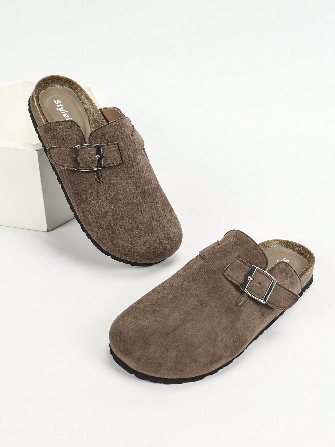 In Coffee Brown Women Flats