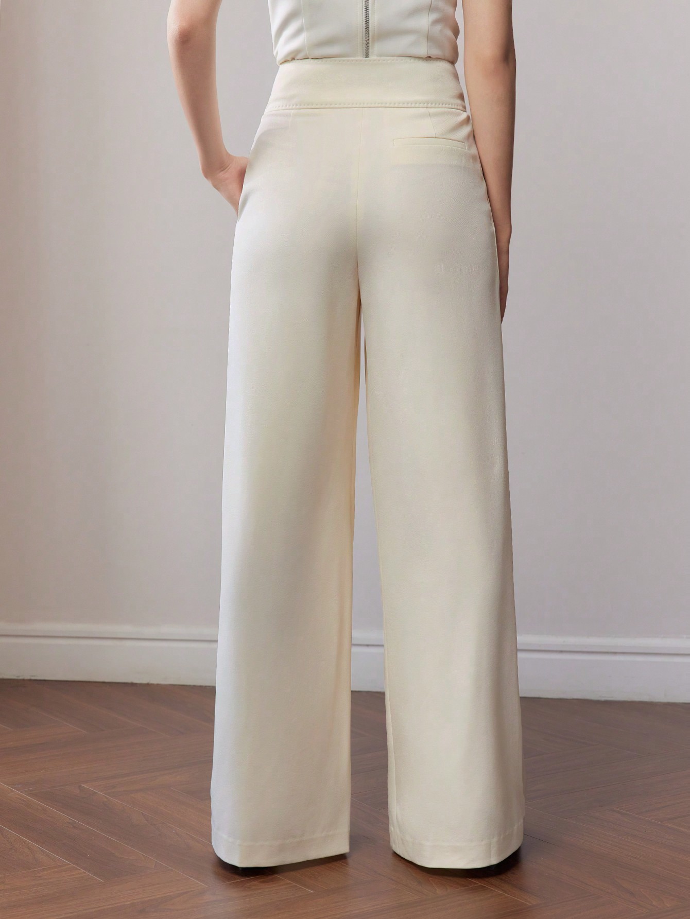 In Beige Women Pants