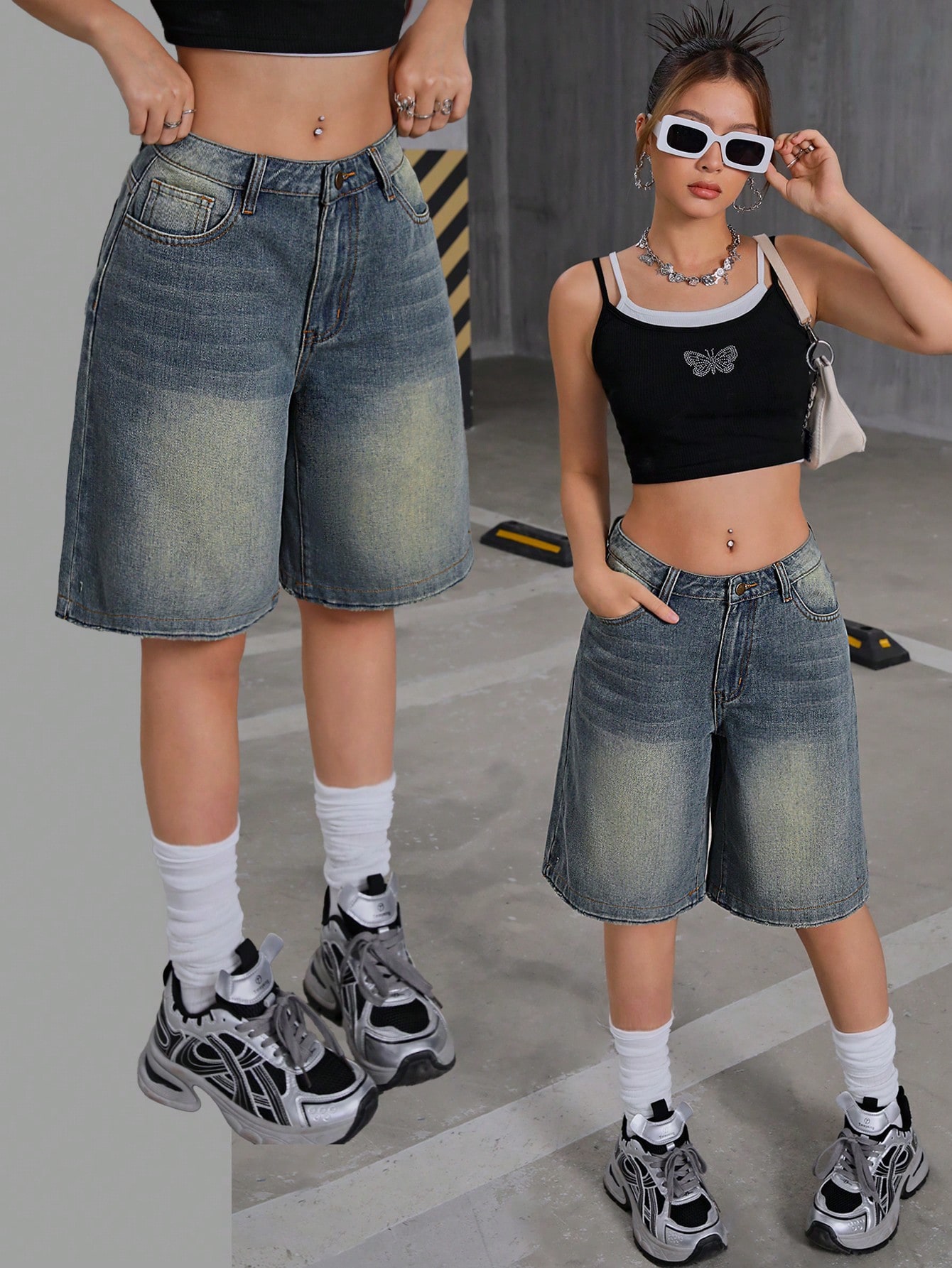 Teen Girls Denim Shorts