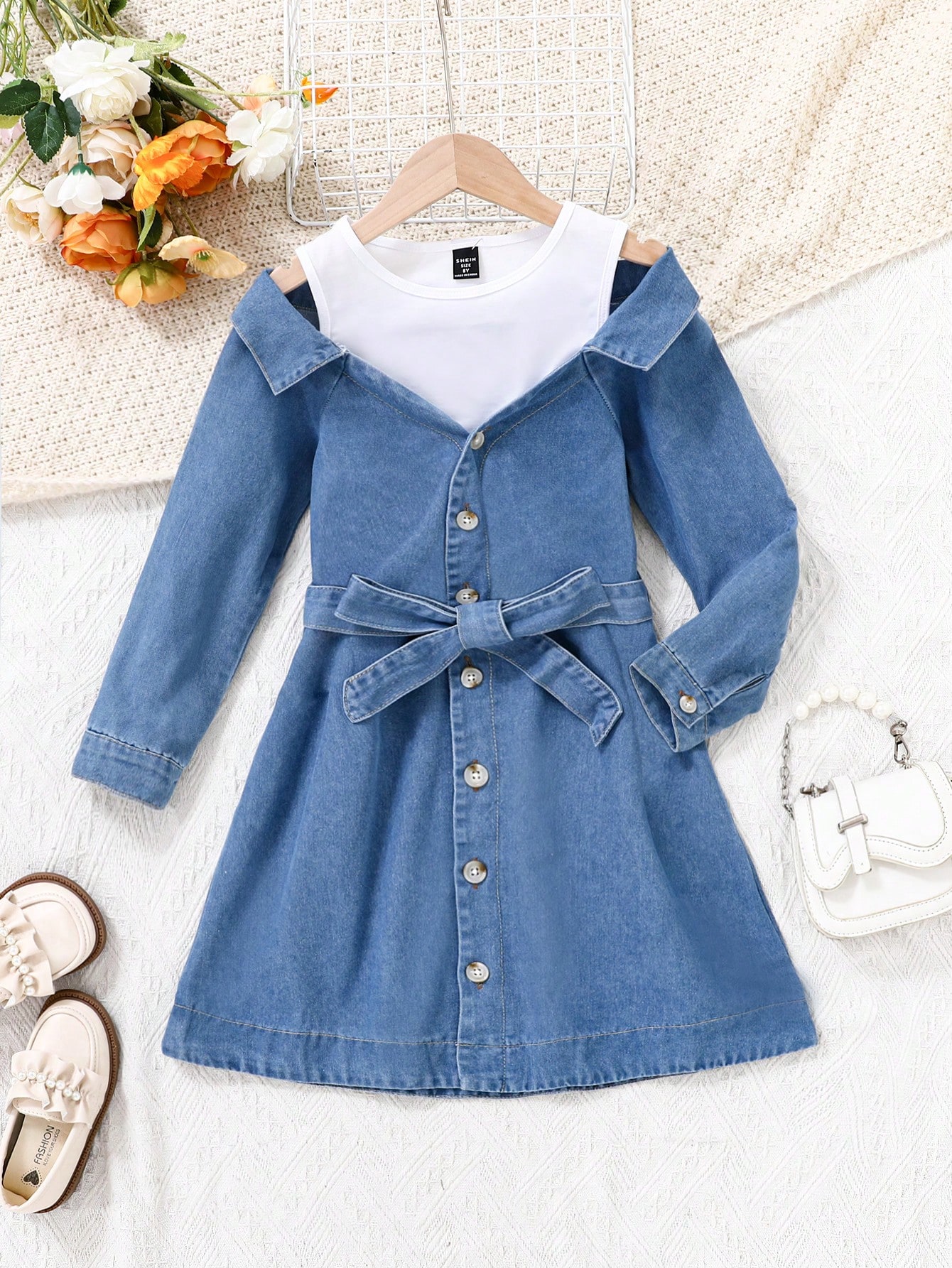 Tween Girls Denim Dresses