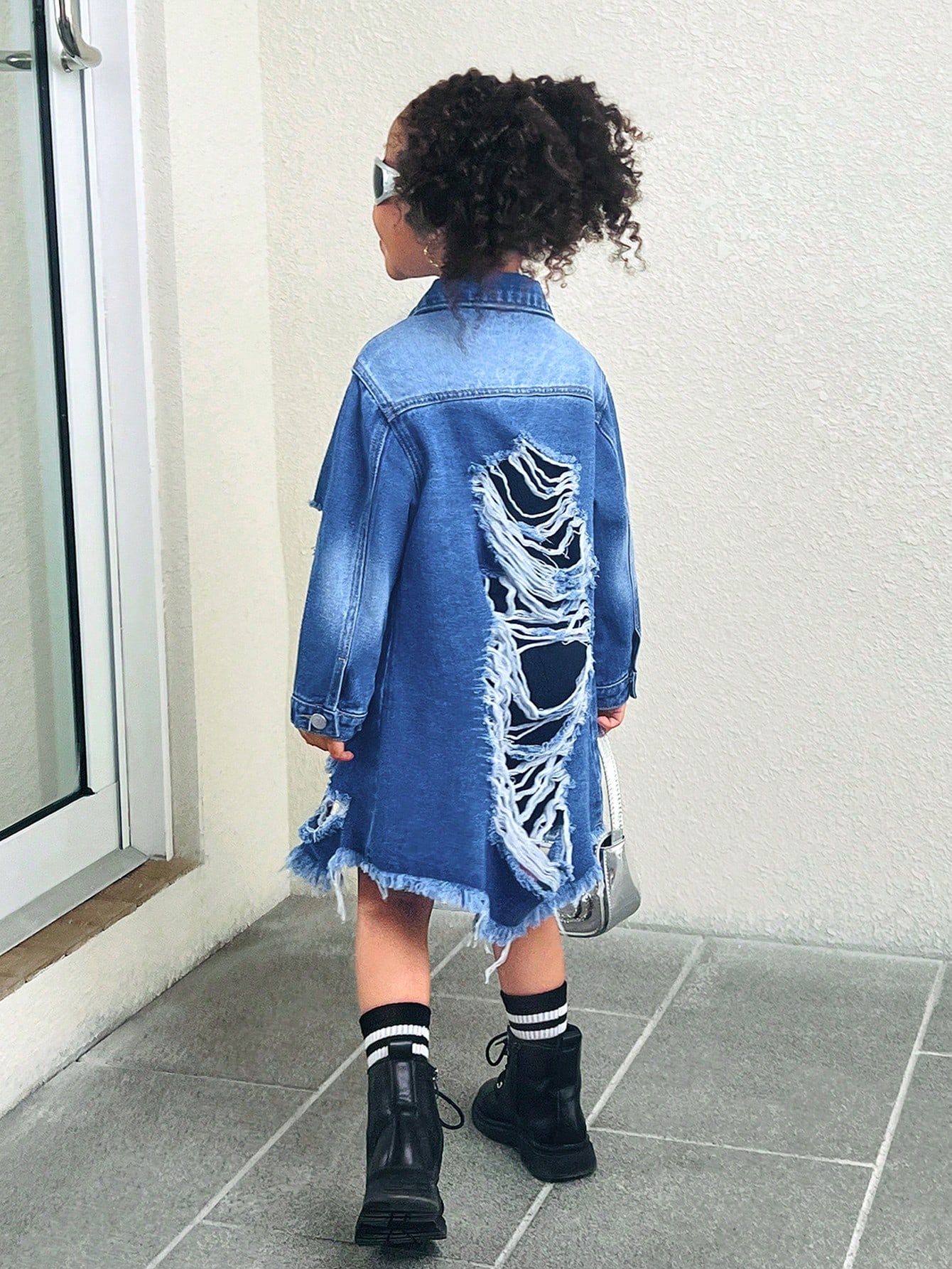 Young Girls Denim Jackets & Coats