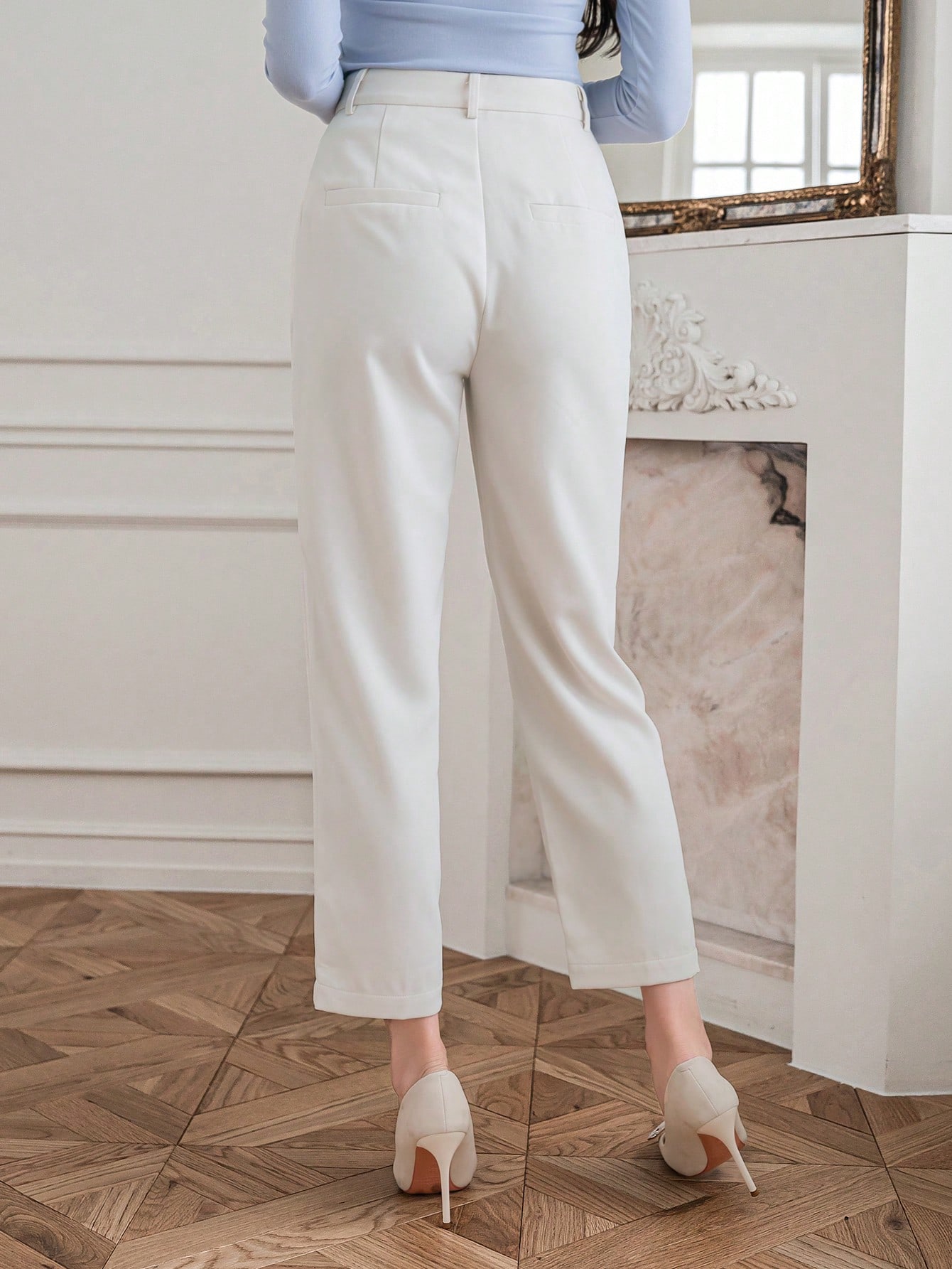 In Beige Women Pants