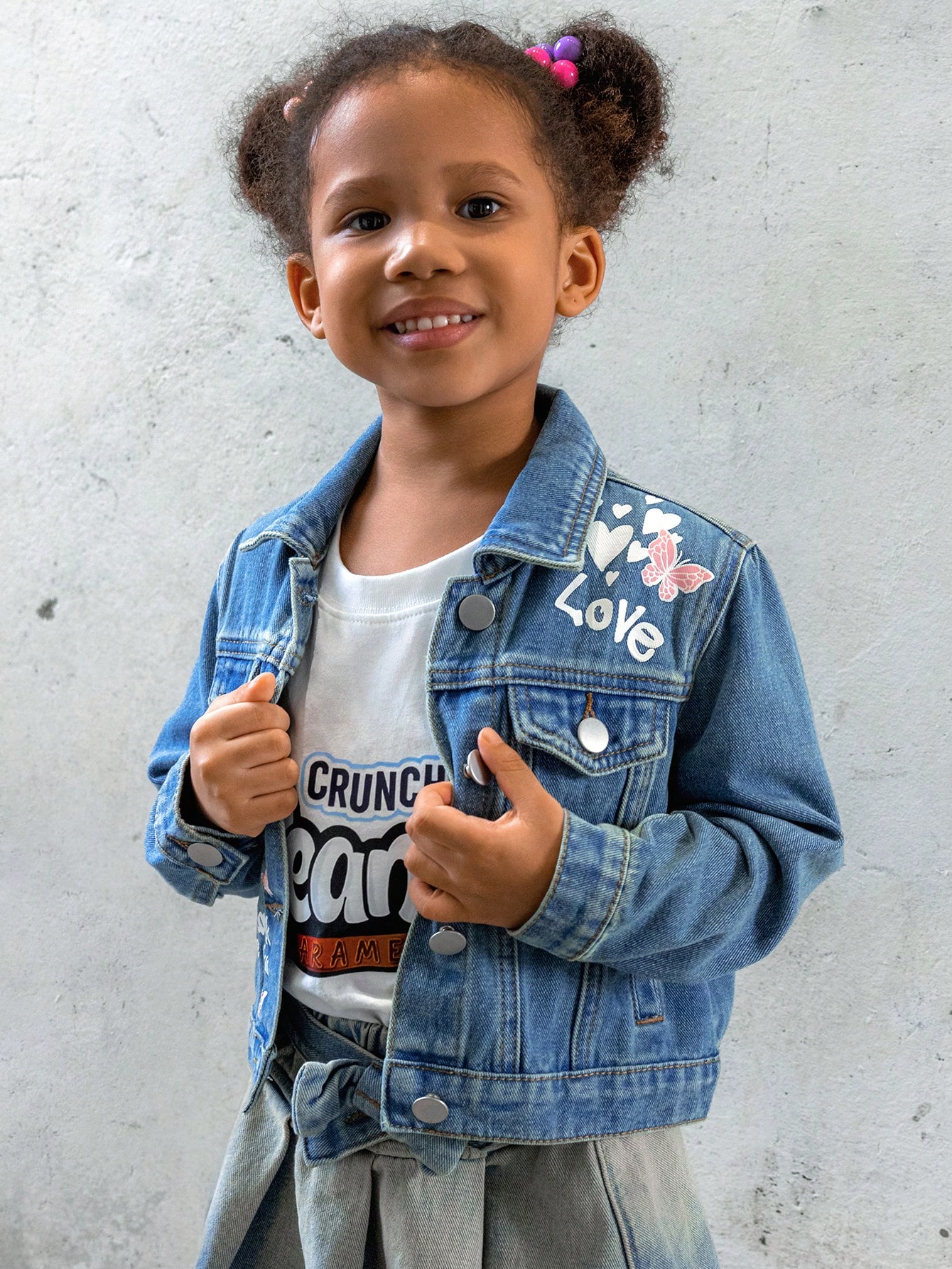 Young Girls Denim Jackets & Coats