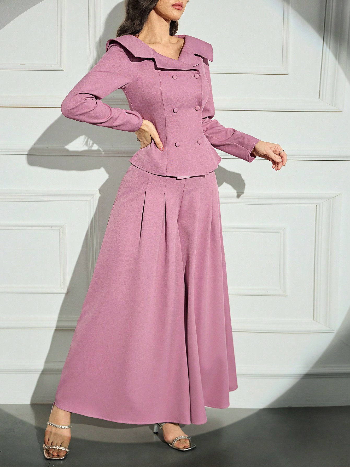 In Pink Women Suit Sets