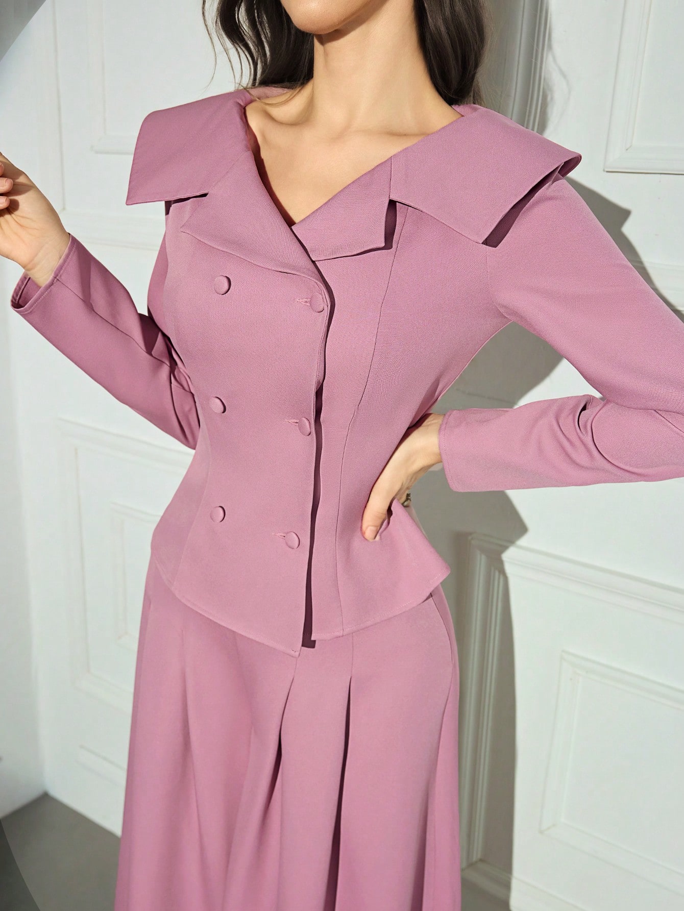 In Pink Women Suit Sets