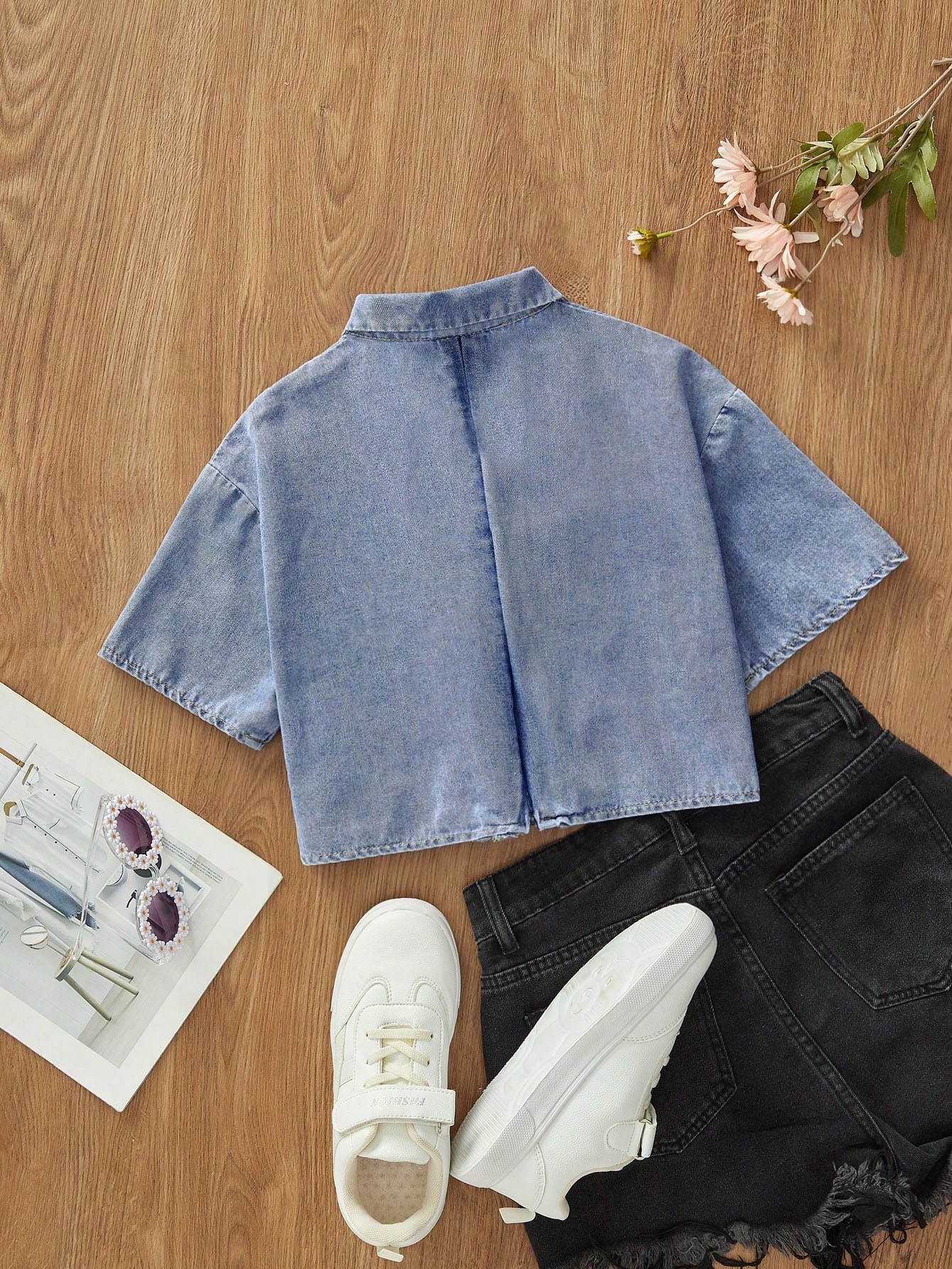 Tween Girls Denim Tops