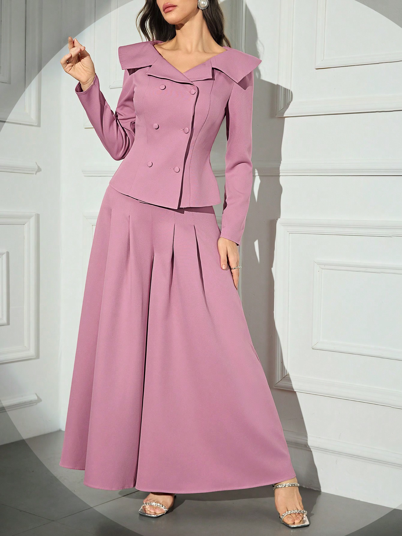 In Pink Women Suit Sets