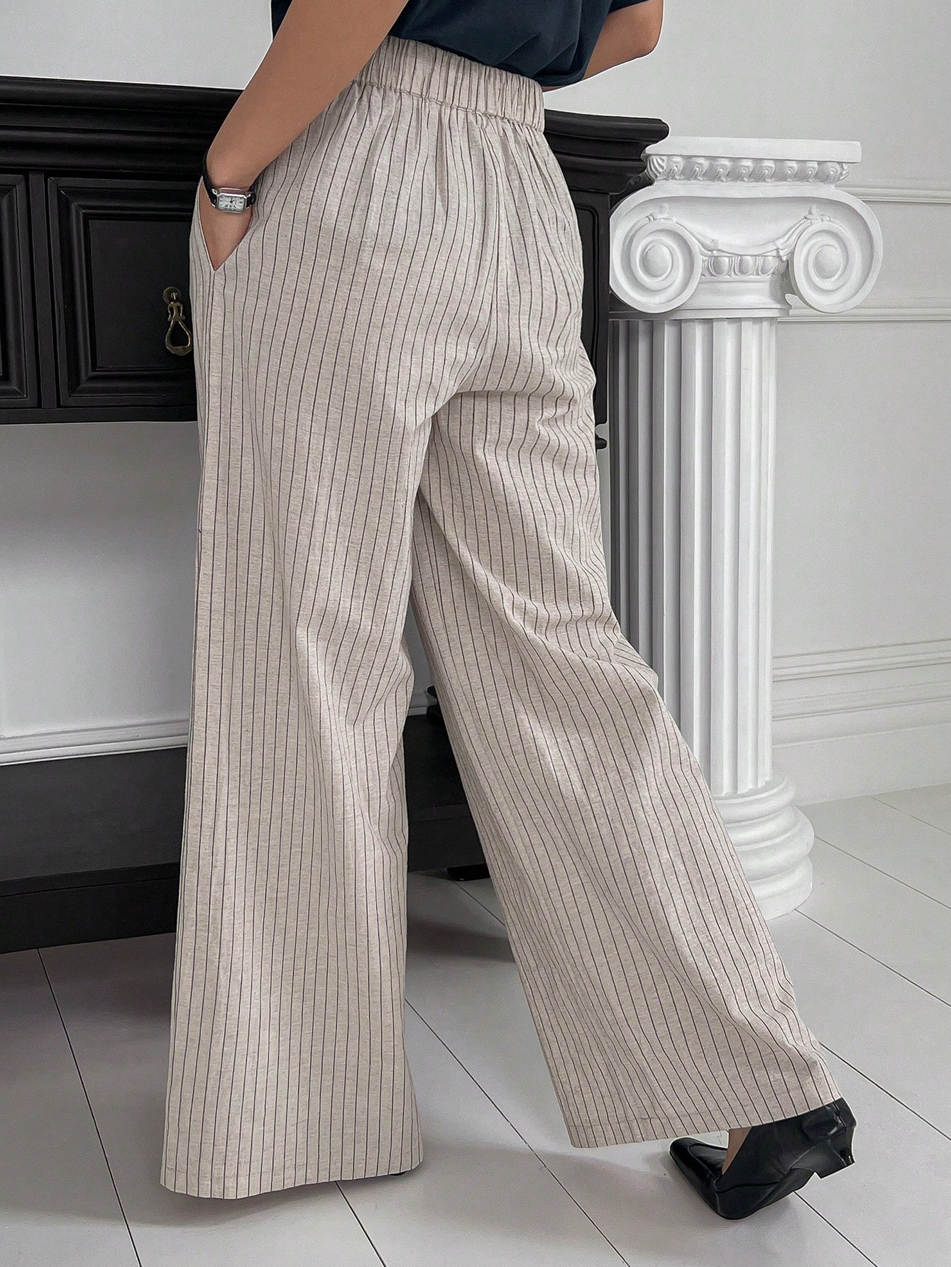 In Beige Women Pants